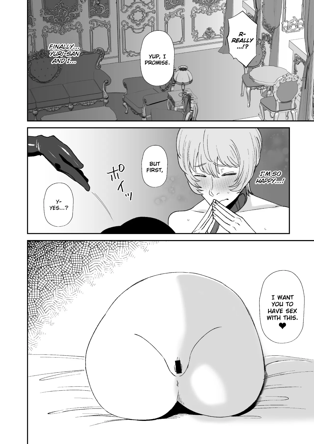 [Okuchi no Okuchi (Watari Kaoru)] Boku wa Maso ga Daikoubutsu na Onee-san no Omocha | I’m the Toy of a Masochist’s Lover Onee-san [English] page 23 original parody - paizuri multiple orgasms hentai manga - read online free