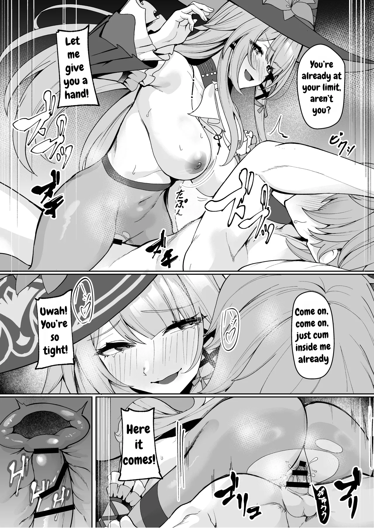 Madam Herta wa Caelus no Seishi ga Hoshii Rashii... | Madam Herta seems to want Caelus's sperm... page 10 featuring caelus honkai star rail parody - unusual pupils witch hentai manga - read online free