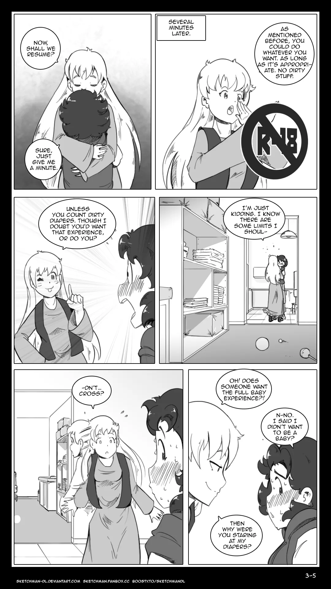 Sketchman new comic page 37 - infantilism comic hentai manga - read online free