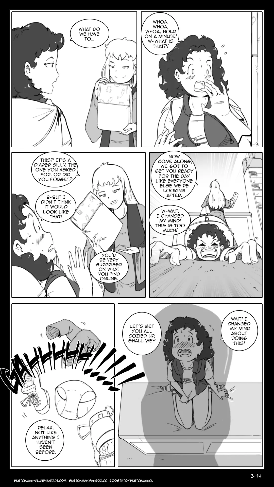 Sketchman new comic page 46 - infantilism comic hentai manga - read online free