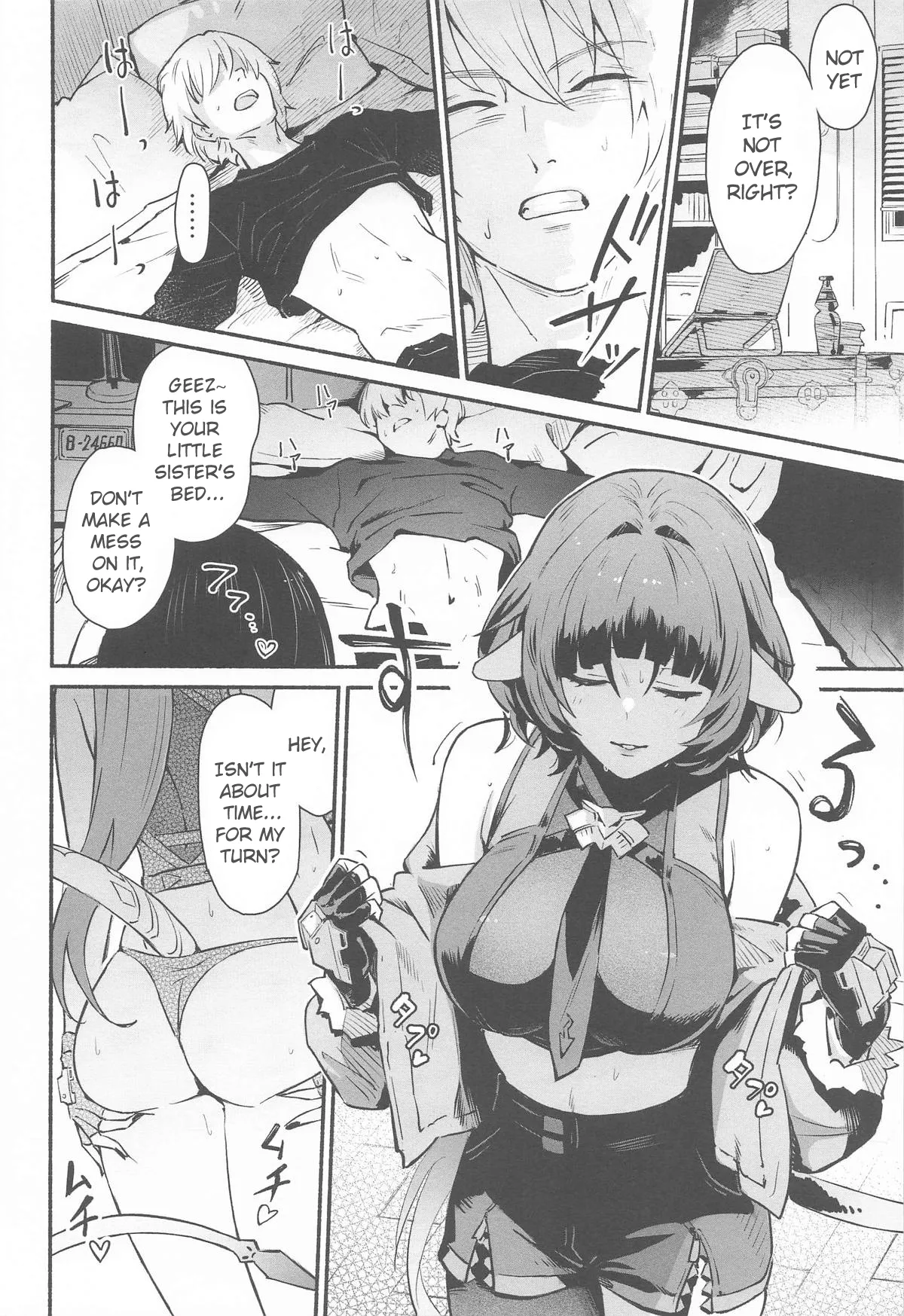 TEMPTATION page 13 featuring jane doe zenless zone zero parody - sole female sole male hentai manga - read online free