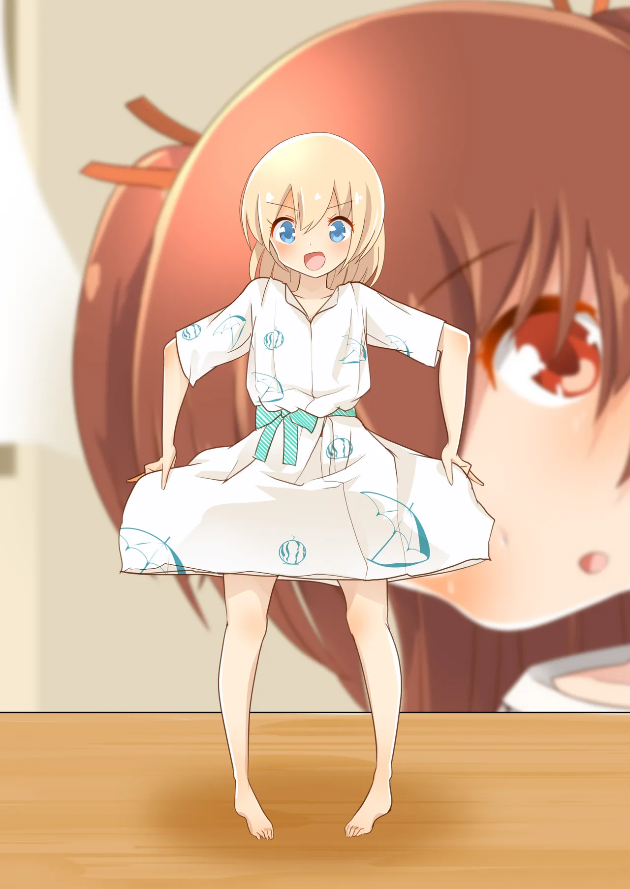 Jikkakuchou Hokan no Mana page 114 original parody - yuri females only hentai manga - read online free