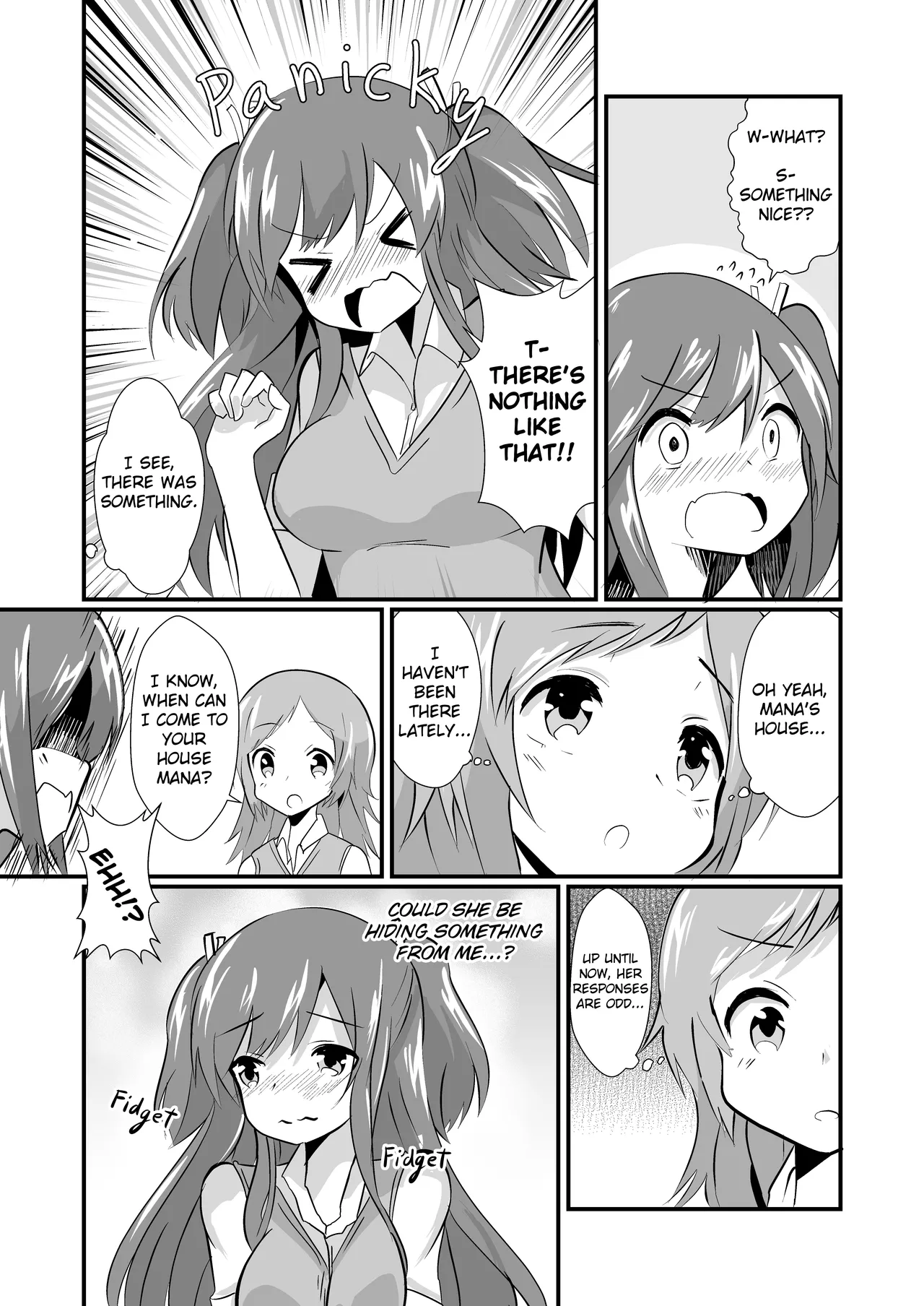 Jikkakuchou Hokan no Mana page 55 original parody - yuri females only hentai manga - read online free