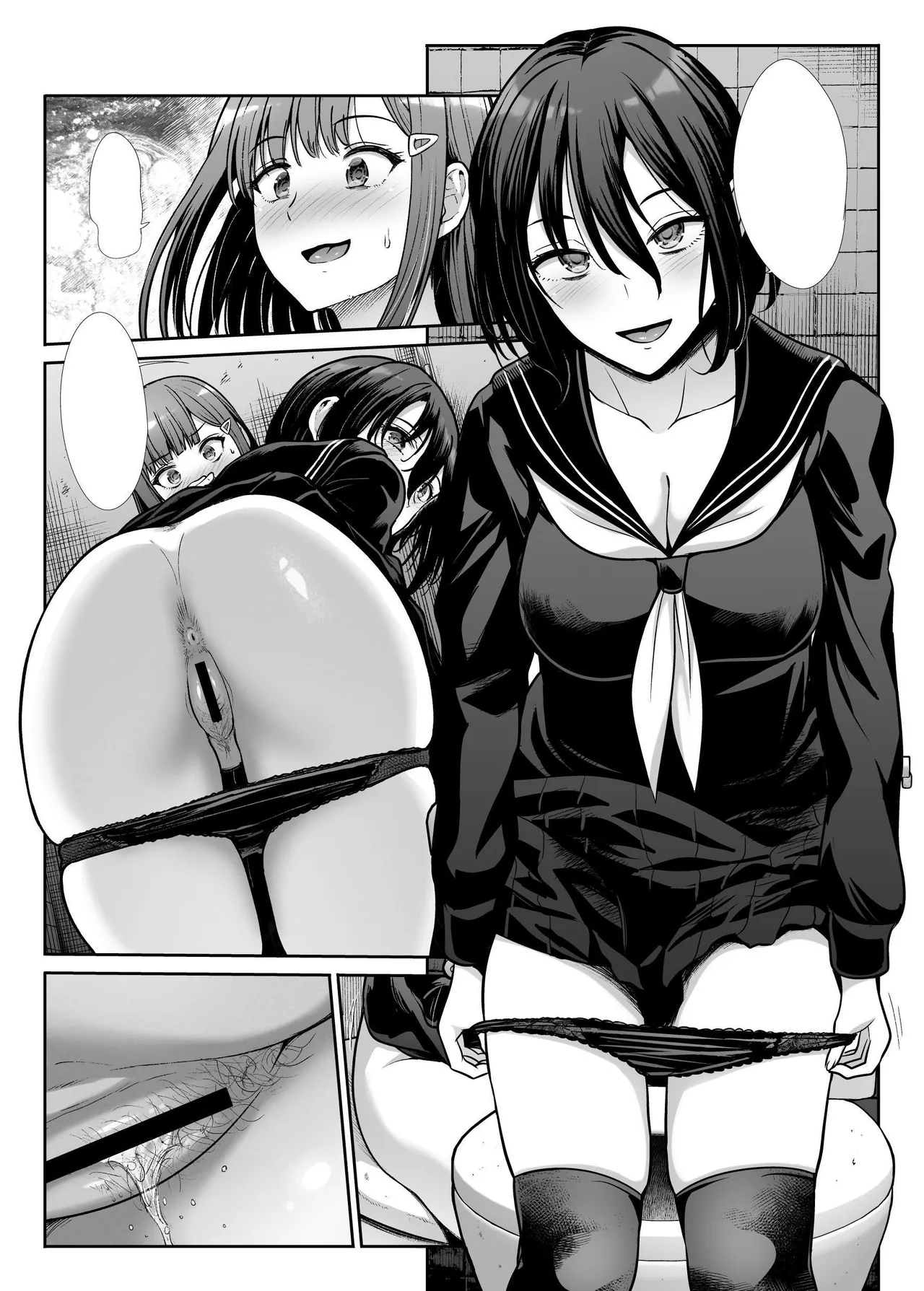 Downer Onee-sama wa Mae mo Ushiro mo Aishitai | Languid Lady Wants Make Love To Both The Front & Behind page 90 original parody - cum swap virginity hentai manga - read online free
