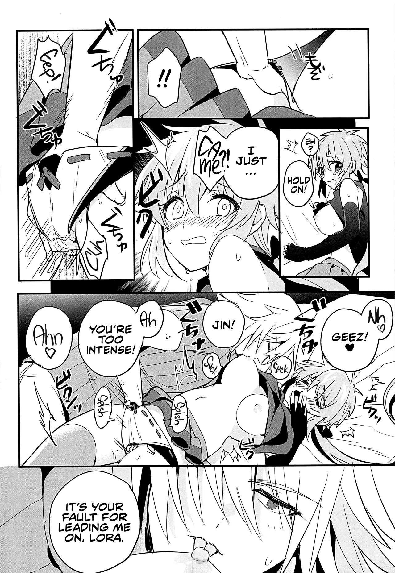 Kishi-sama Shitagi Jijou page 24 featuring jin xenoblade chronicles 2 parody - stockings lingerie hentai manga - read online free