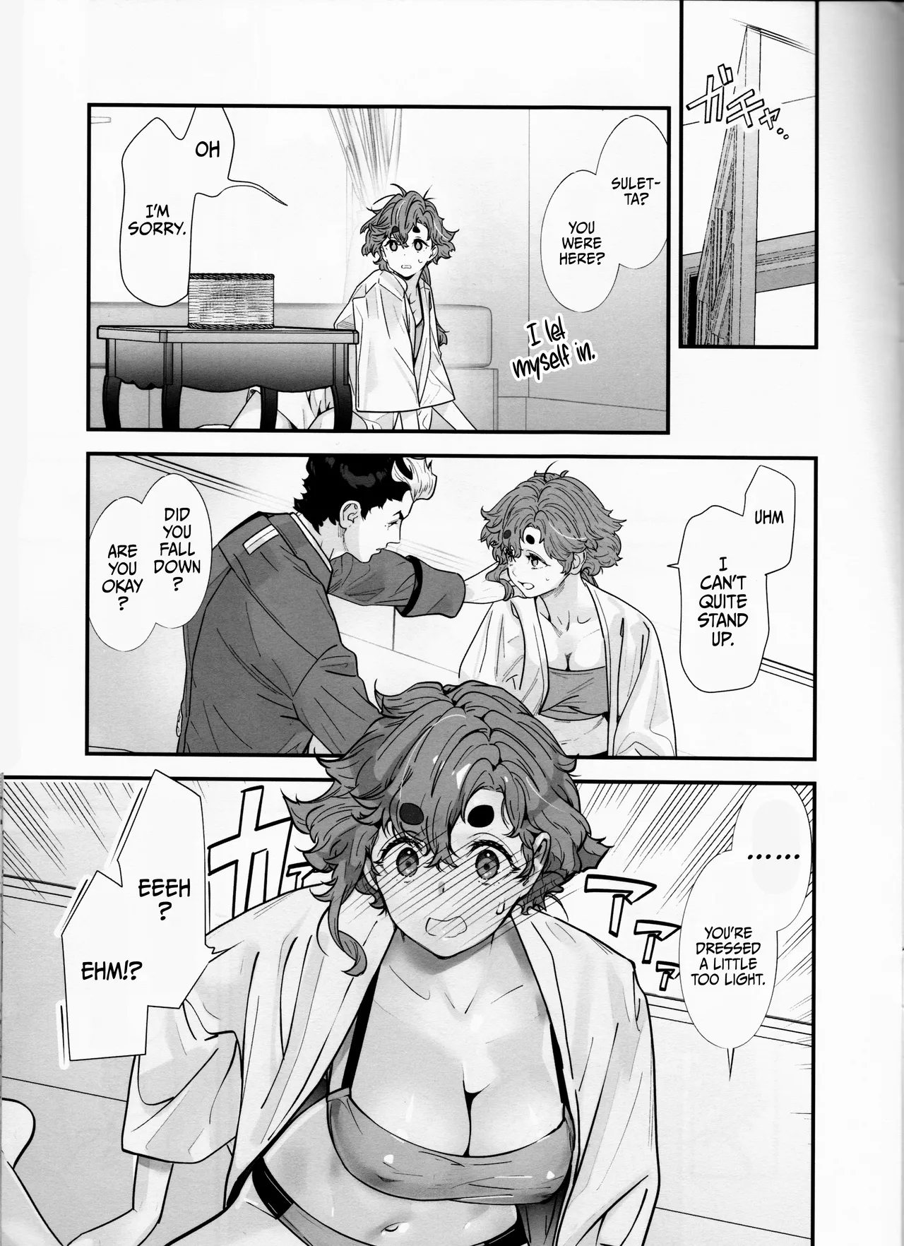 Sekininkan mo Hodohodo ni Shite Kudasai ne! | Please Have Some Moderation With your Sense Of Responsibility, Okay? page 10 featuring suletta mercury mobile suit gundam the witch from mercury parody - sole female sole male hentai manga - read online free