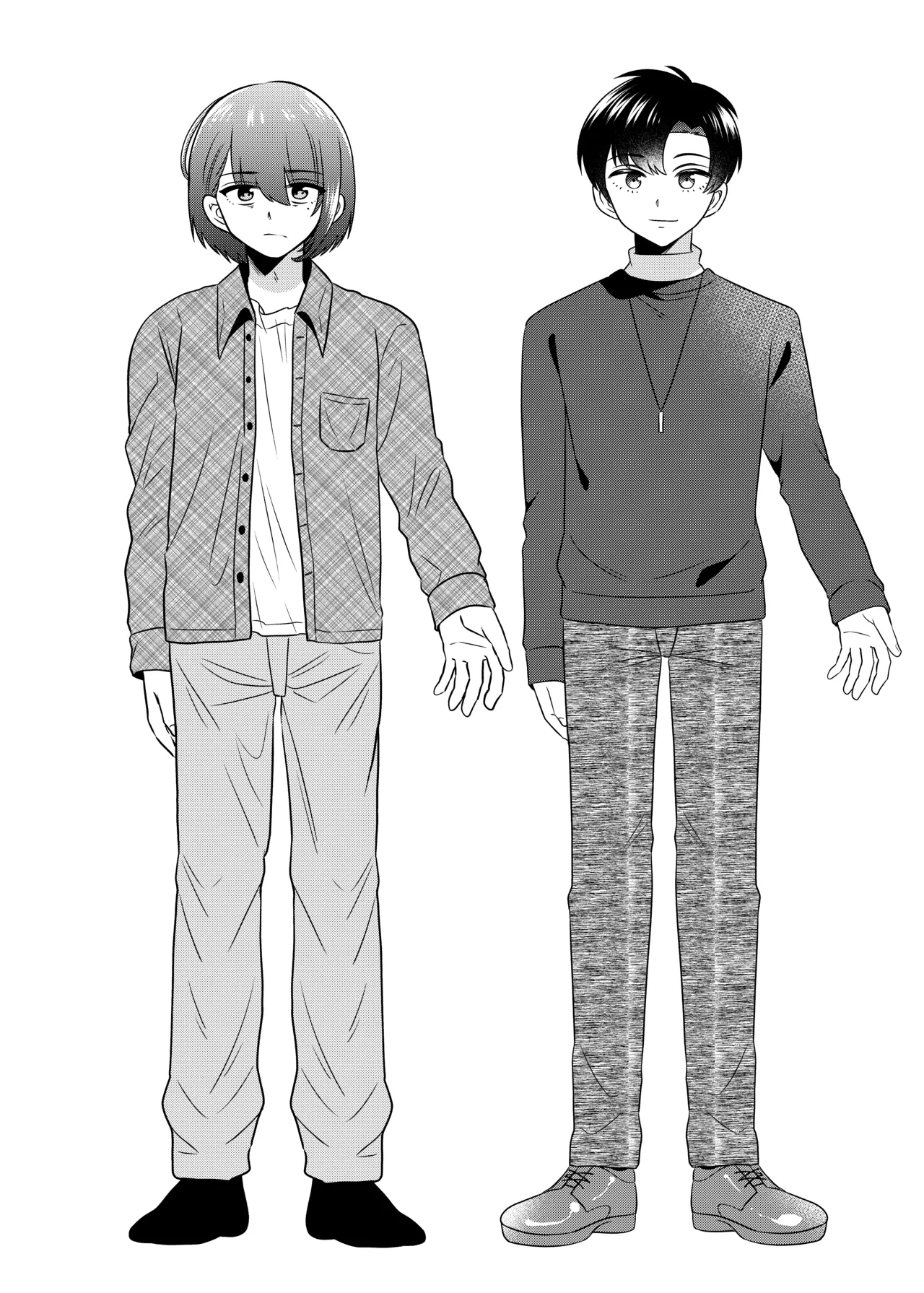 TS Matchinguapuri ga Kaeta Ore no Subete page 45 original parody - sweating kissing hentai manga - read online free