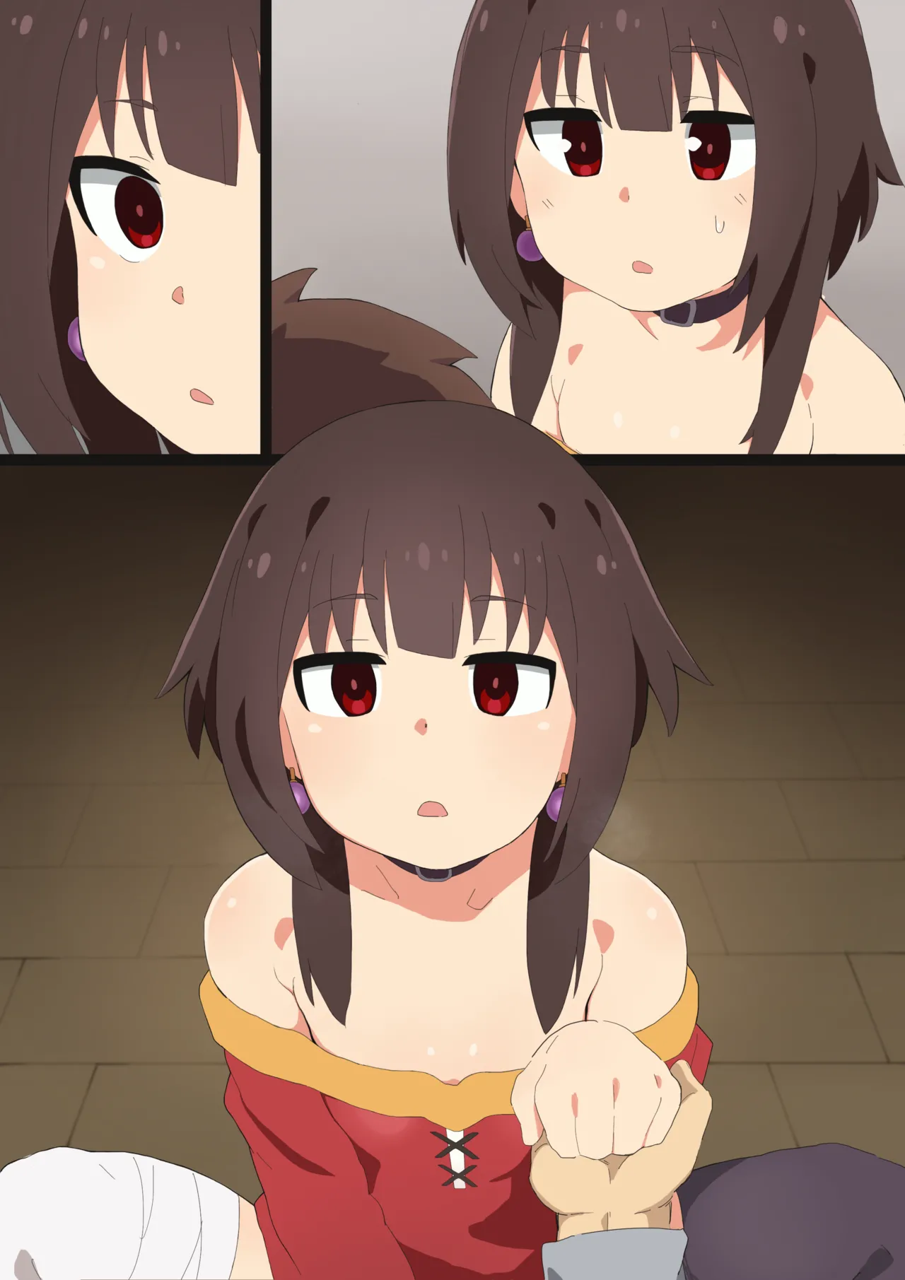 Konosuba Hypnotic Earrings page 10 featuring yunyun kono subarashii sekai ni syukufuku o parody - big breasts blowjob hentai manga - read online free