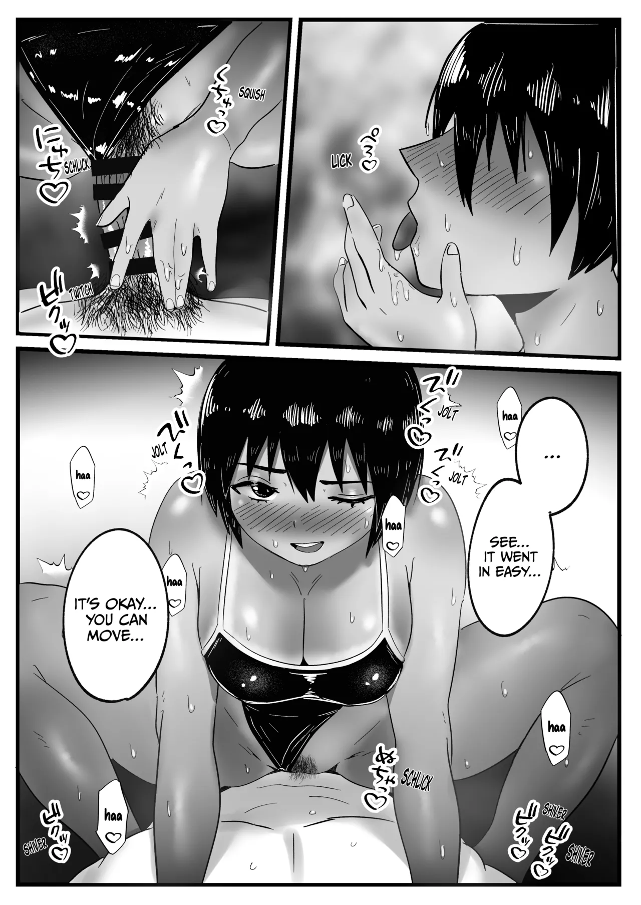 Boyish na Osananajimi to Taiyou no Shita de Asedaku Sex suru Hanashi page 18 original parody - sole female sole male hentai manga - read online free