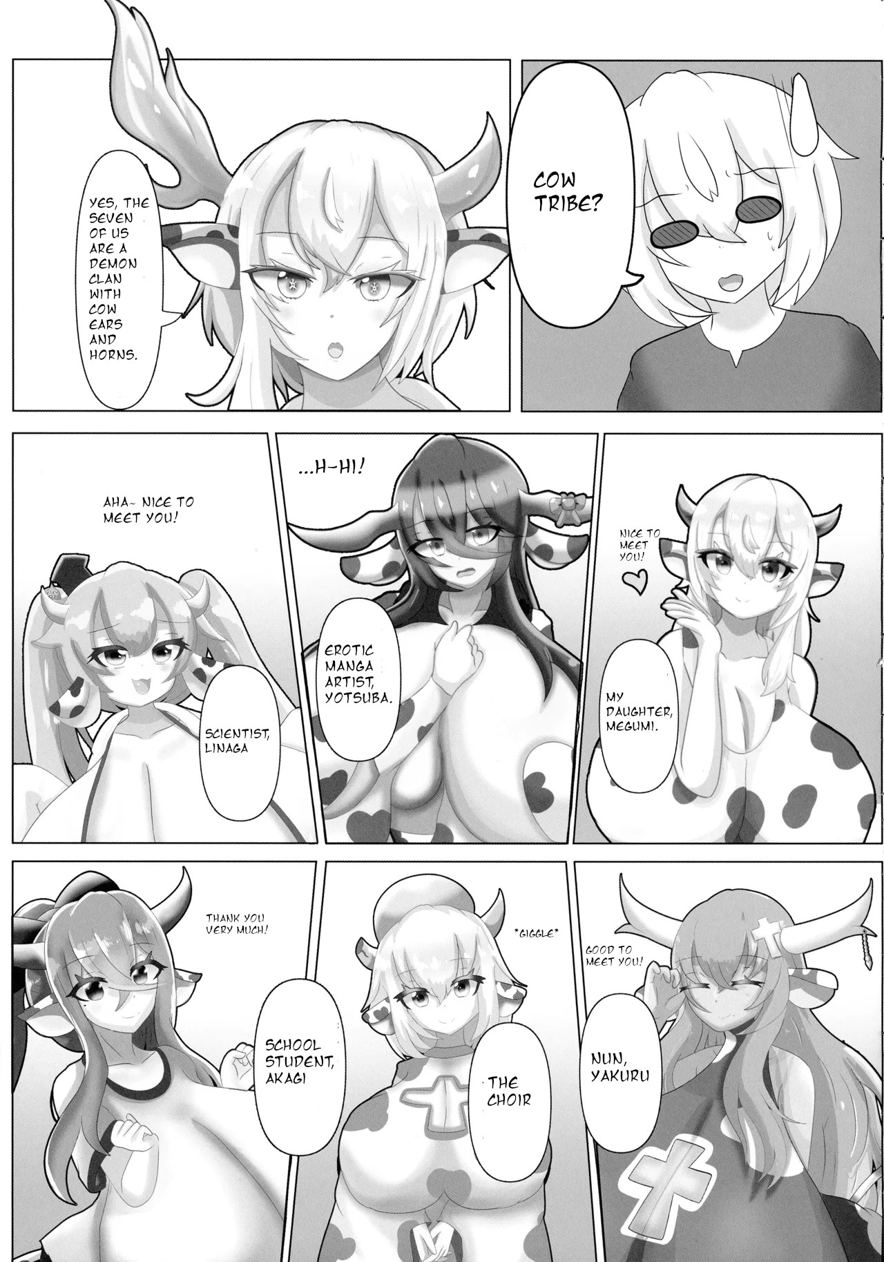 HaraUshi Haramasete sukue Shounen to Nana-ri no Bakunyuu Ushiko page 17 original parody - paizuri big breasts hentai manga - read online free