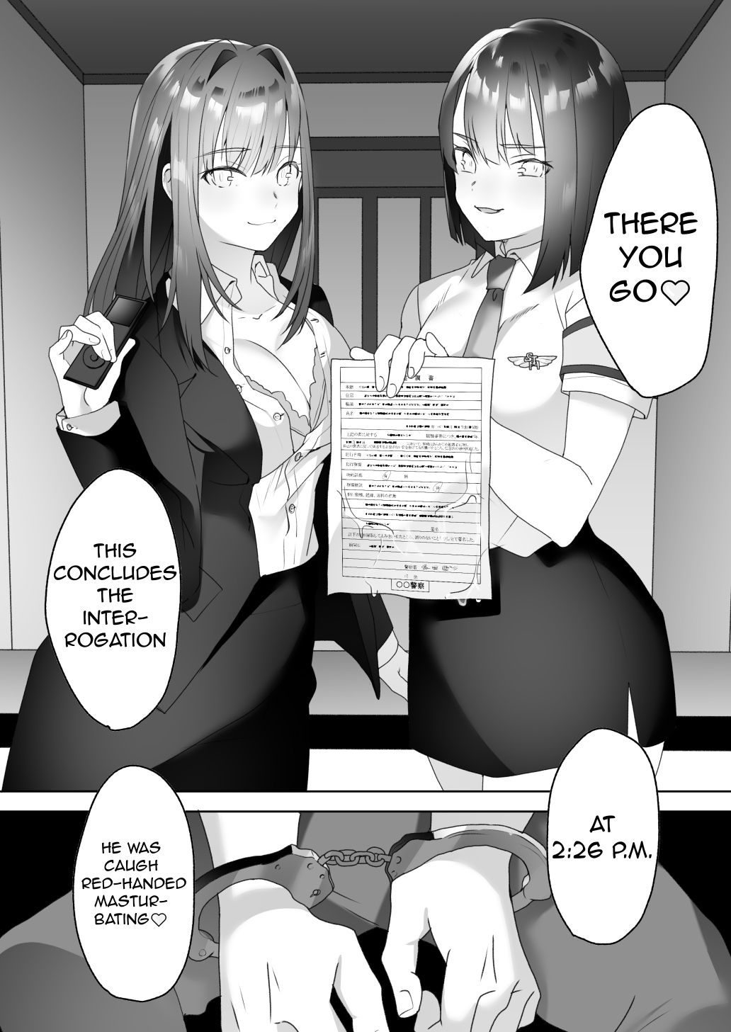 Jiikoui Torishimarikan page 45 original parody - femdom mosaic censorship hentai manga - read online free