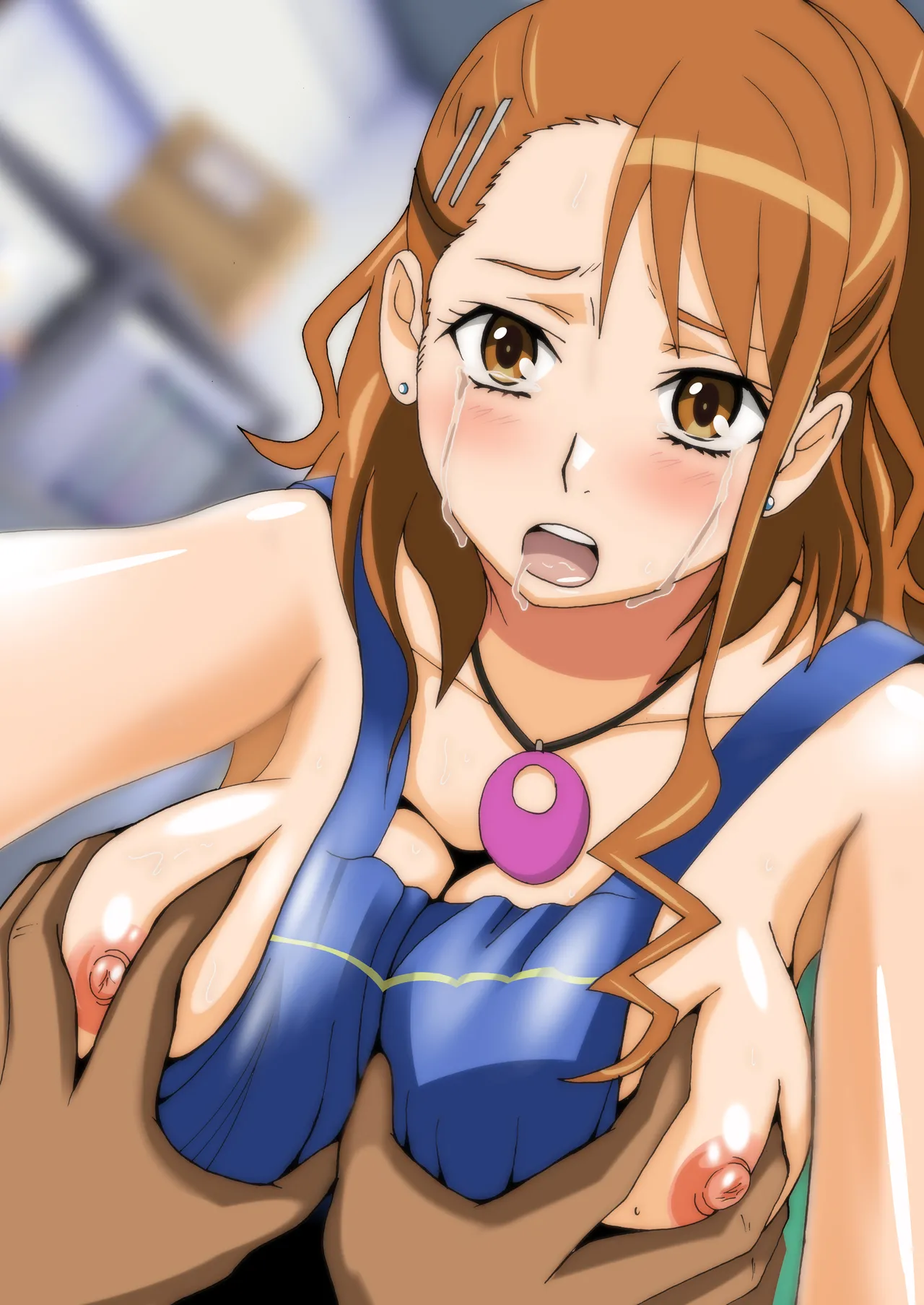 Osikake Anaru to Nakimusi Zintan page 22 featuring naruko anjou ano hi mita hana no namae wo bokutachi wa mada shiranai parody - big breasts mosaic censorship hentai manga - read online free