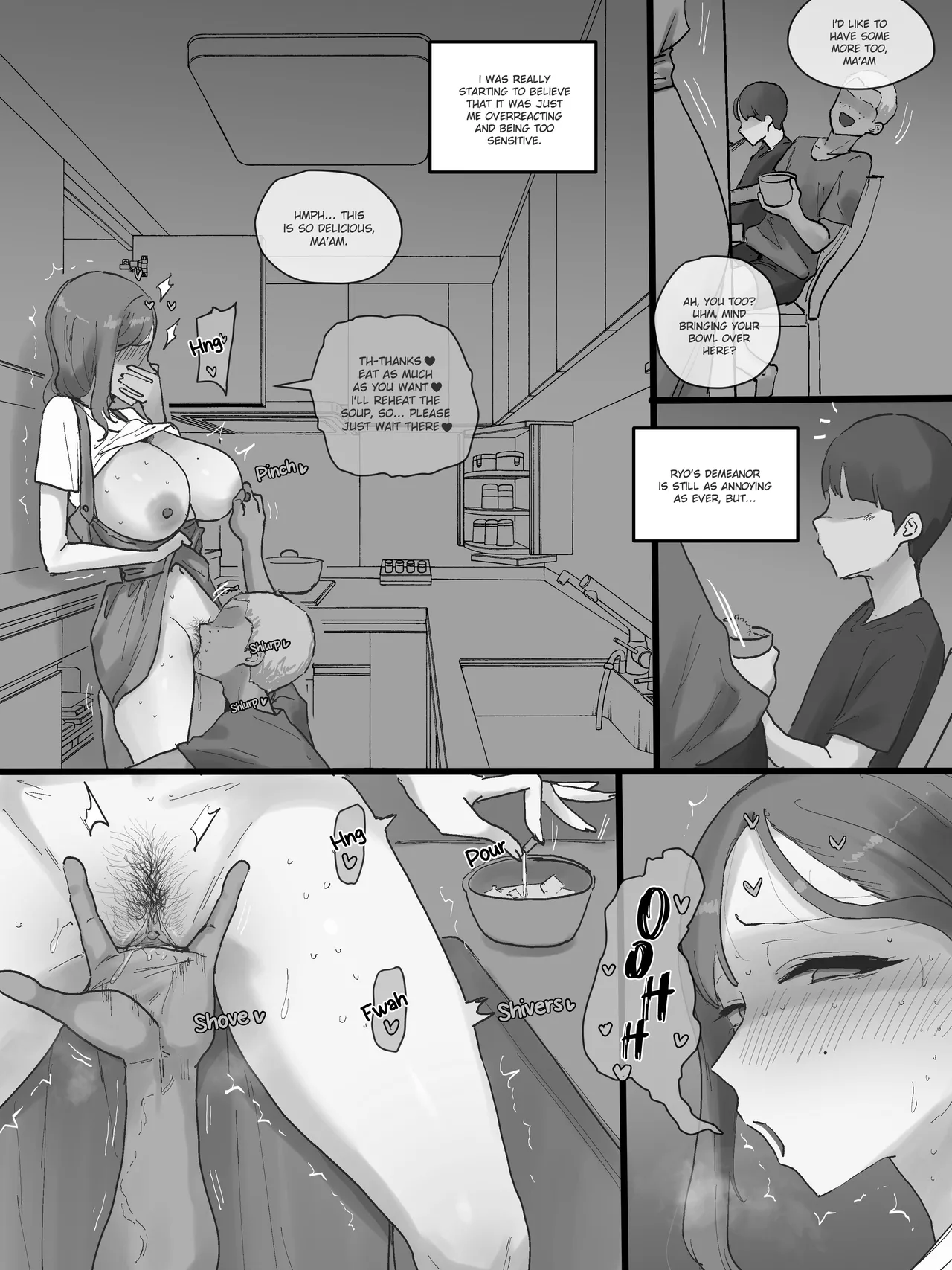 Motherly page 58 original parody - milf sweating hentai manga - read online free