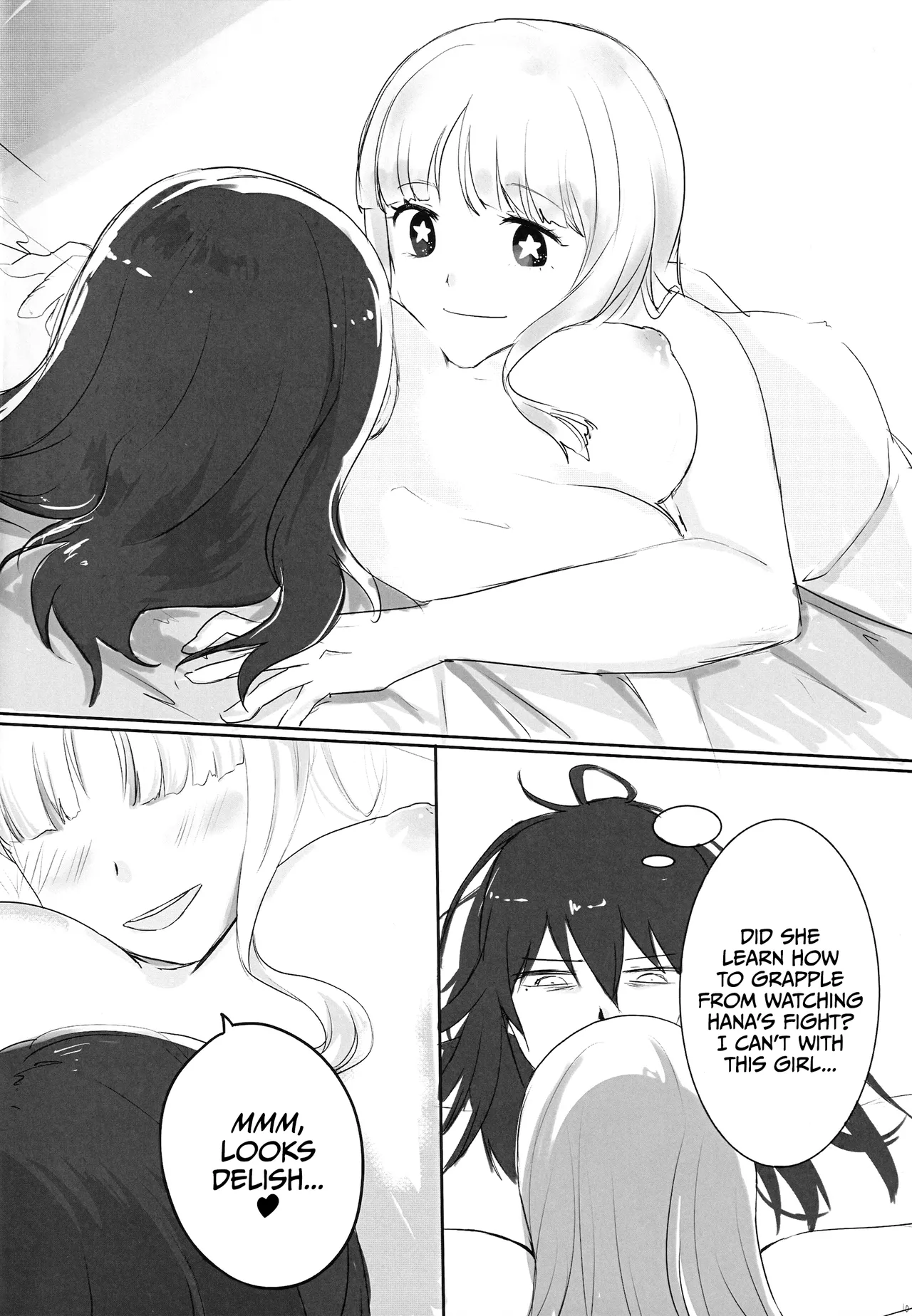ST☆R: Strike it Rich: Drink, but don't get too drunk! page 11 featuring nozomi tenma isshou senkin parody - unusual pupils females only hentai manga - read online free