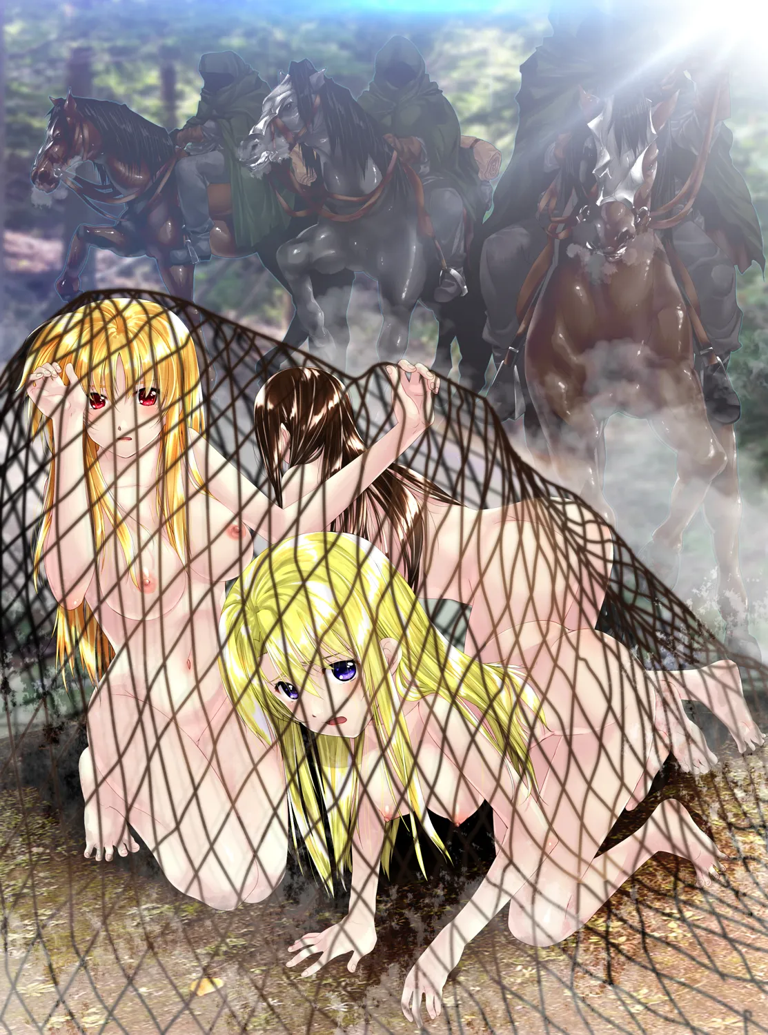 Woman Taxidermy | 女性标本 page 34 featuring fate testarossa mahou shoujo lyrical nanoha parody - full color petrification hentai manga - read online free