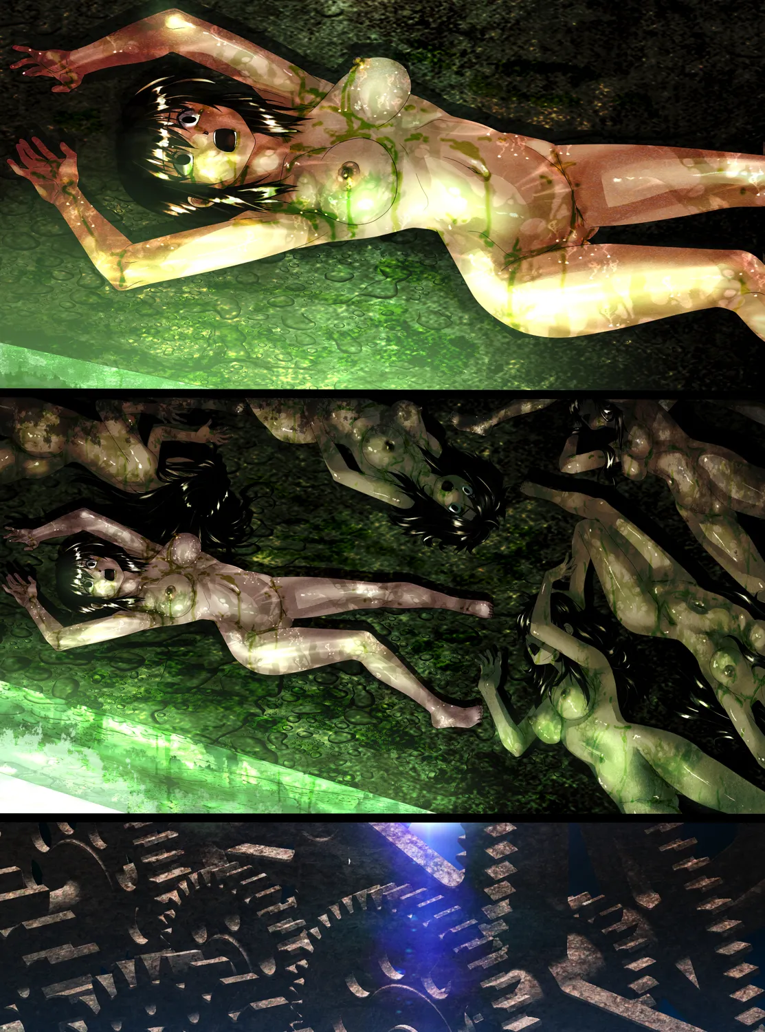 Woman Taxidermy | 女性标本 page 41 featuring fate testarossa mahou shoujo lyrical nanoha parody - full color petrification hentai manga - read online free