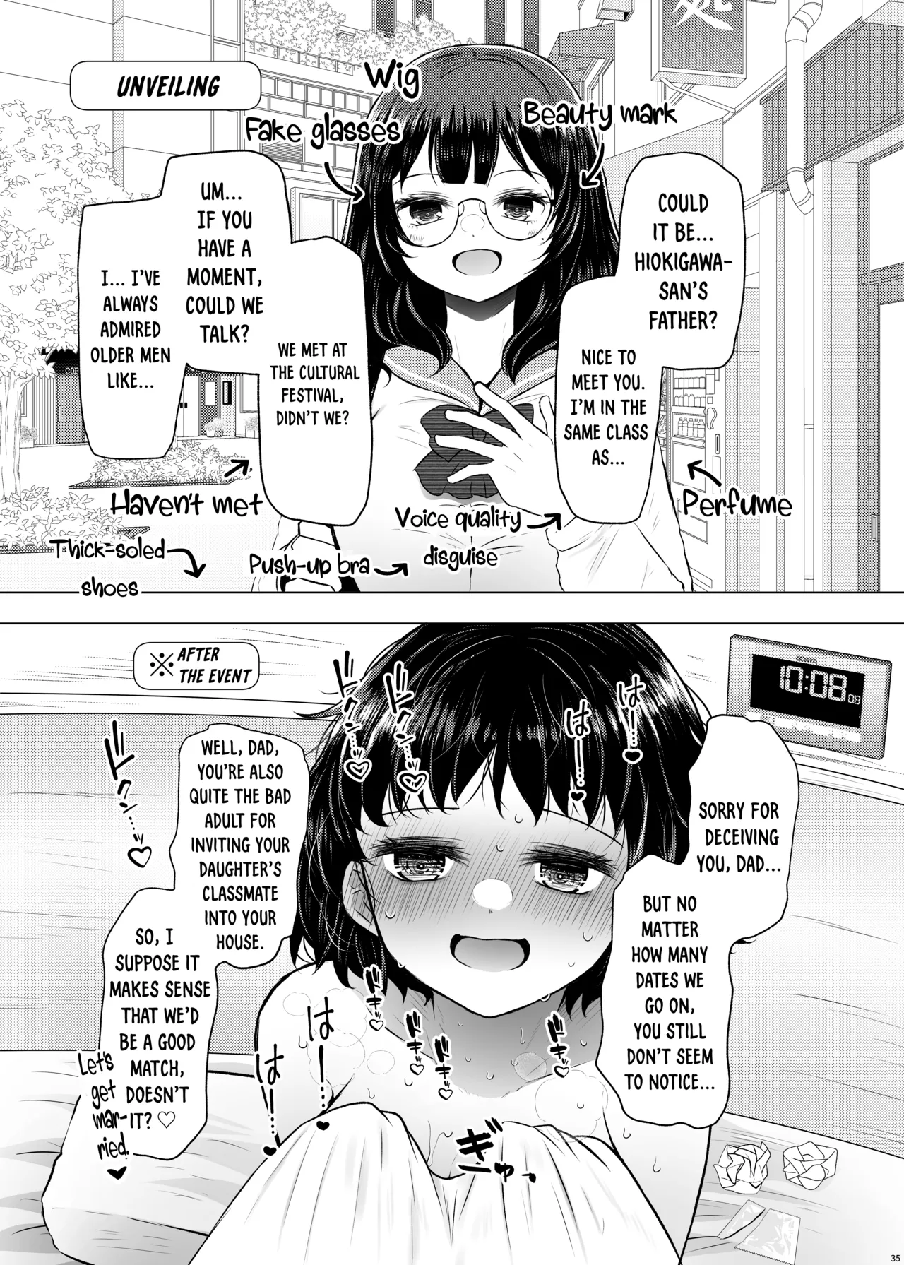 Idensei Shikkan no Risk ga Nai nara Papa to Kozukuri Shite mo Ii yo ne 3 page 35 original parody - sole female sole male hentai manga - read online free