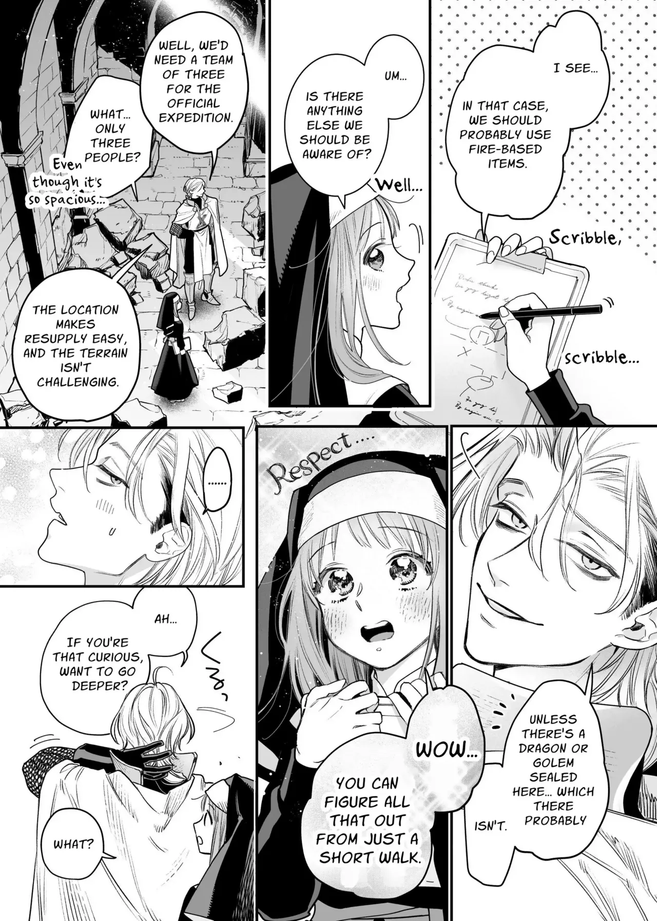 Tada no Osananajimi no Hazudatta Kiyoshi Kishi ga Danjon no Misshitsu de Sekinen no Shūchaku o Kokuhaku Shitekita!?｜The Holy Knight Who Was Supposed To Be My Friend Confesses His Obsession For Me In A Dungeon Room page 18 original parody - sole female sole male hentai manga - read online free