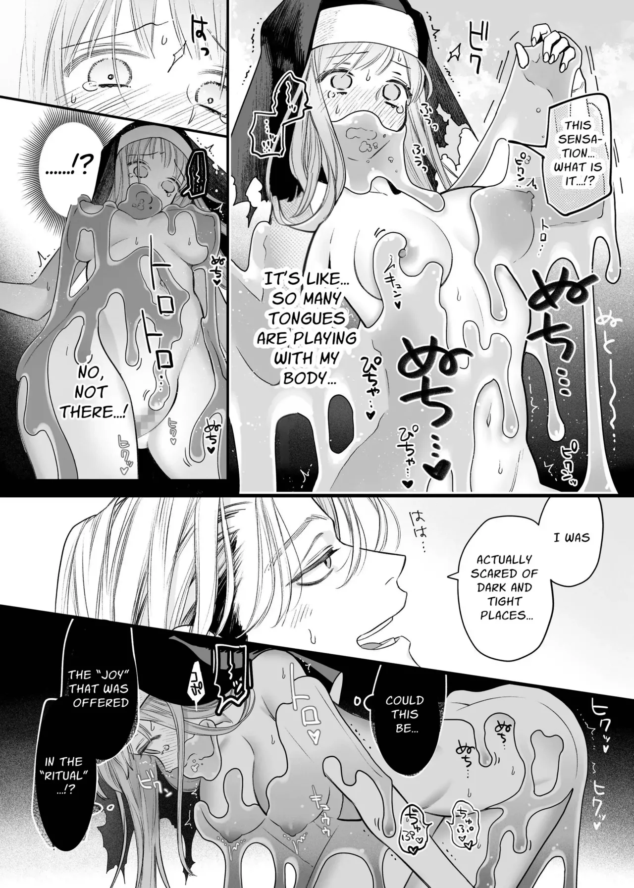 Tada no Osananajimi no Hazudatta Kiyoshi Kishi ga Danjon no Misshitsu de Sekinen no Shūchaku o Kokuhaku Shitekita!?｜The Holy Knight Who Was Supposed To Be My Friend Confesses His Obsession For Me In A Dungeon Room page 31 original parody - kissing nun hentai manga - read online free