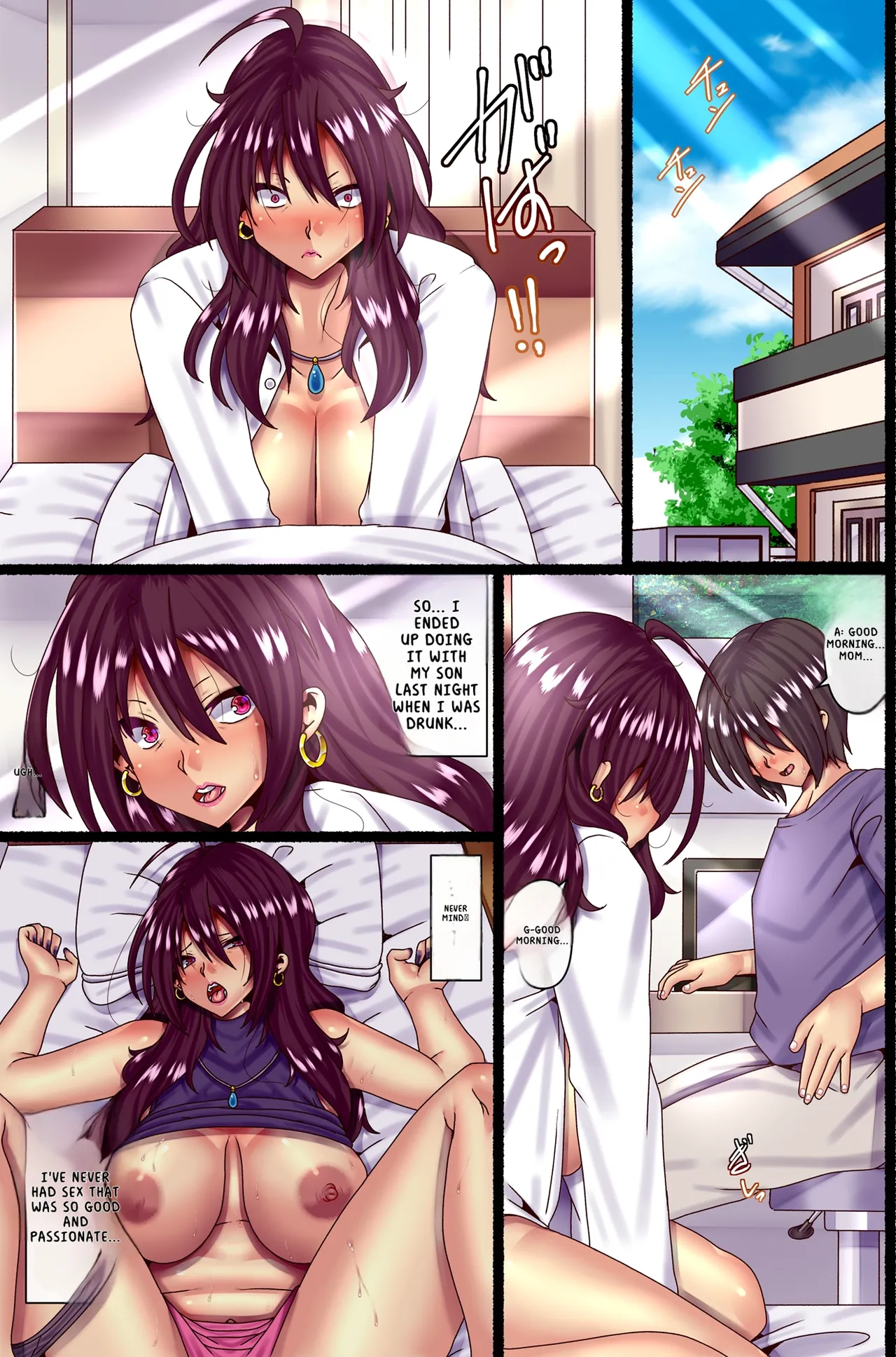 Otokoun nai Hahaoya ni Koi o Shite Ninshinsasete... | Luck with Men even if you Fall in Love with your Mother and get her Pregnant page 16 original parody - sole female sole male hentai manga - read online free