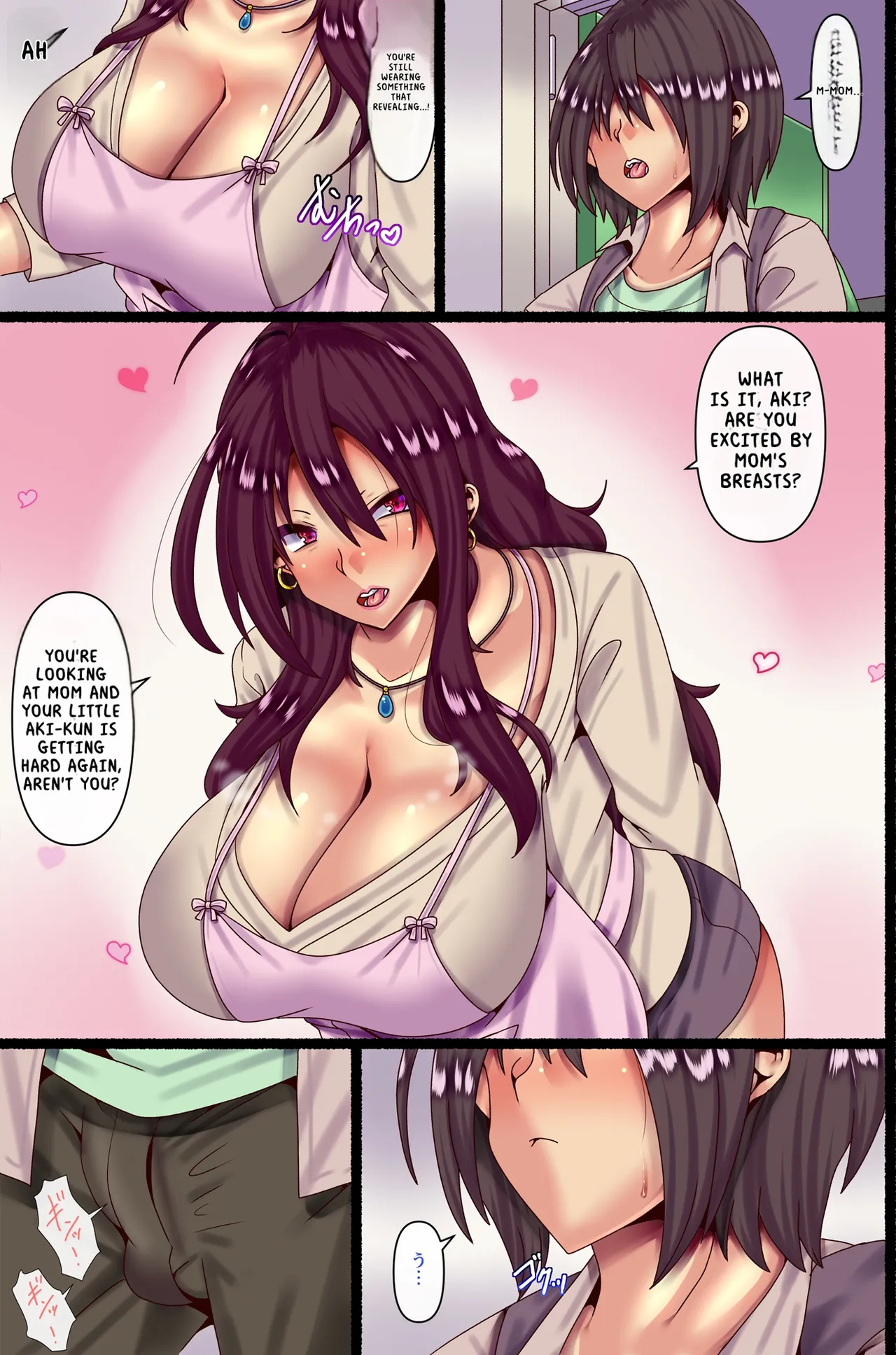 Otokoun nai Hahaoya ni Koi o Shite Ninshinsasete... | Luck with Men even if you Fall in Love with your Mother and get her Pregnant page 18 original parody - milf big breasts hentai manga - read online free
