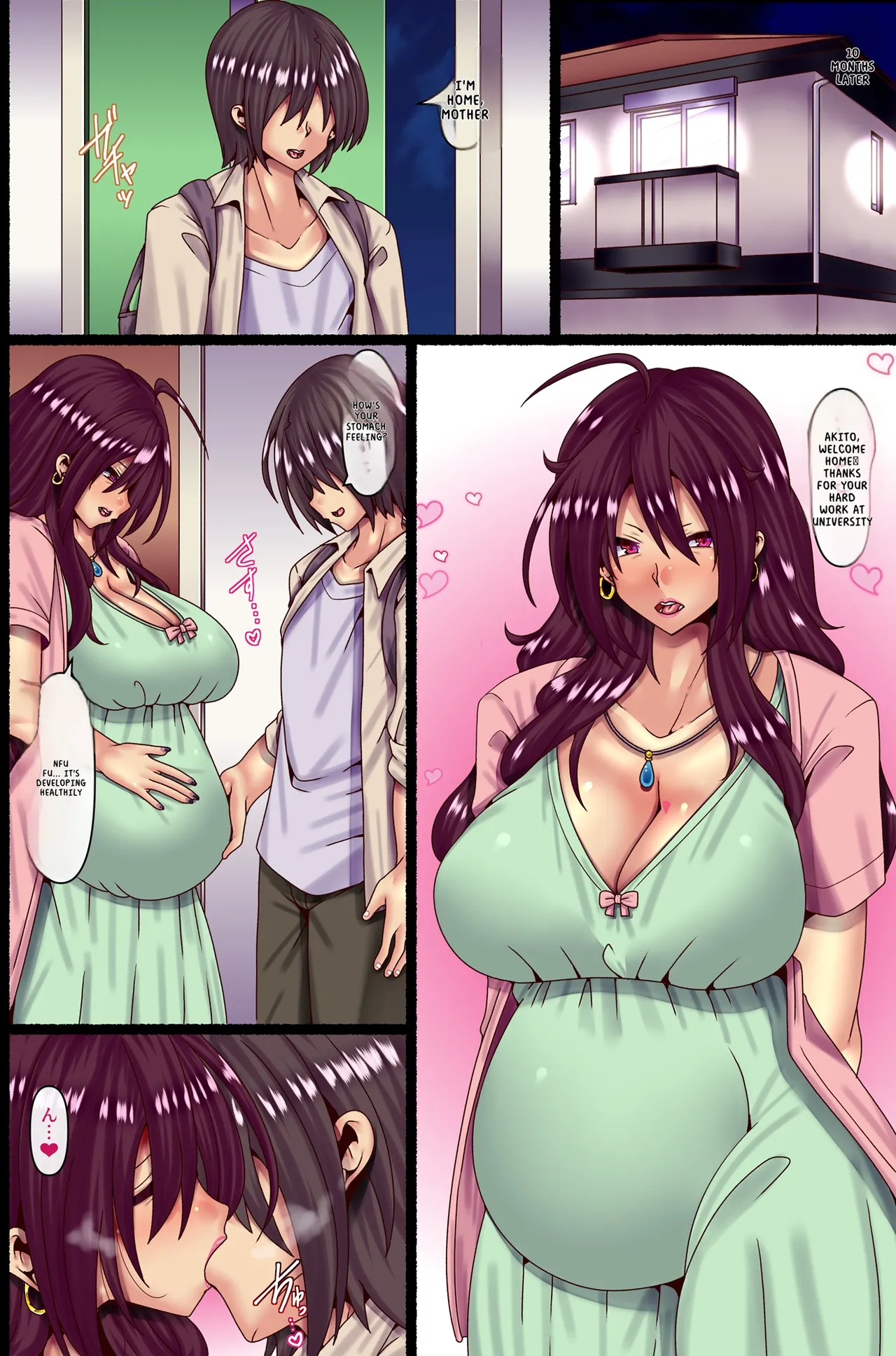 Otokoun nai Hahaoya ni Koi o Shite Ninshinsasete... | Luck with Men even if you Fall in Love with your Mother and get her Pregnant page 29 original parody - milf big breasts hentai manga - read online free