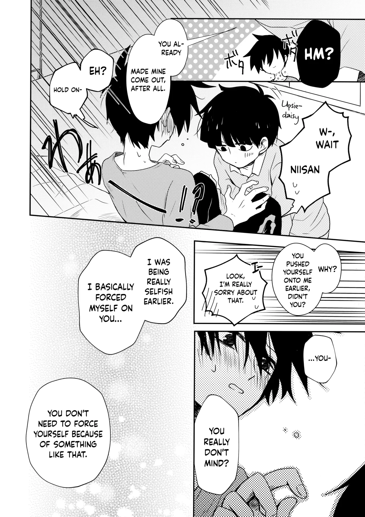 Tatoeba Sore wa Bokutachi no page 35 featuring shigeo kageyama mob psycho 100 parody - incest yaoi hentai manga - read online free