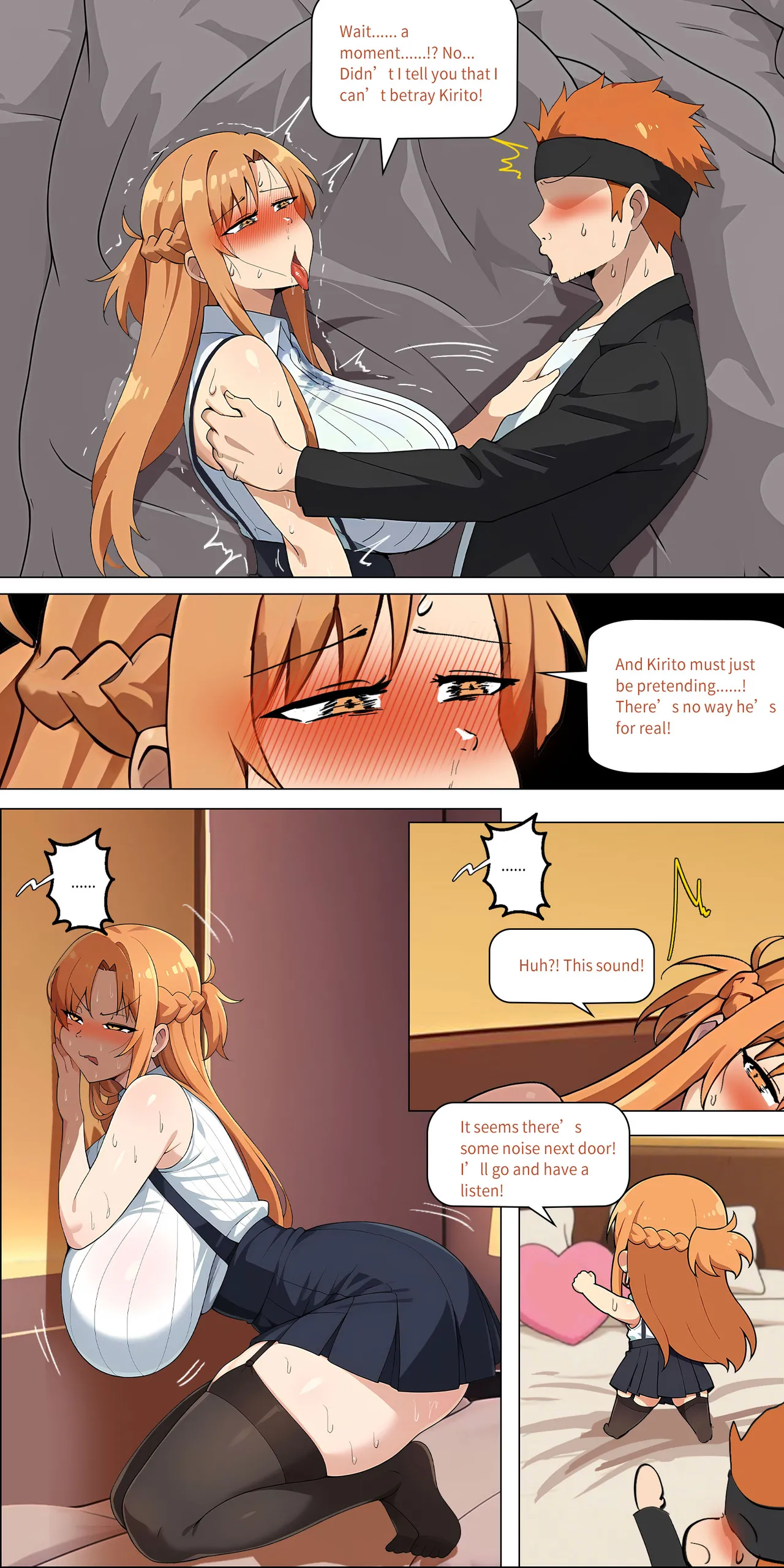 Asuna family 1-30 page 315 featuring yui sword art online parody - milf big breasts hentai manga - read online free