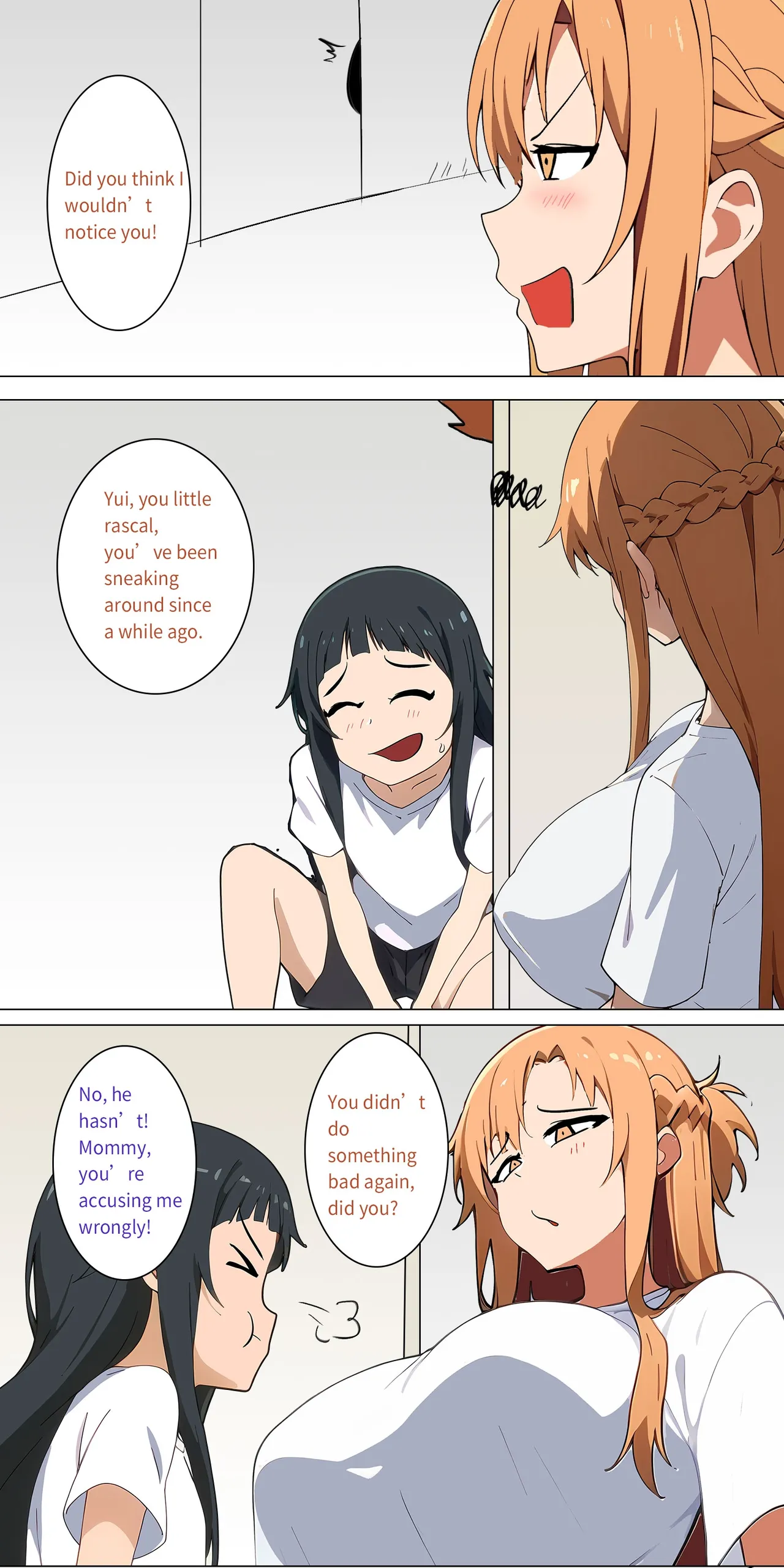 Asuna family 1-30 page 44 featuring yui sword art online parody - milf big breasts hentai manga - read online free