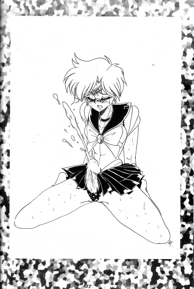 Oshioki Wakusei Musume SCRAMBLE page 57 featuring sailor neptune sailor moon parody - gloves big penis hentai manga - read online free