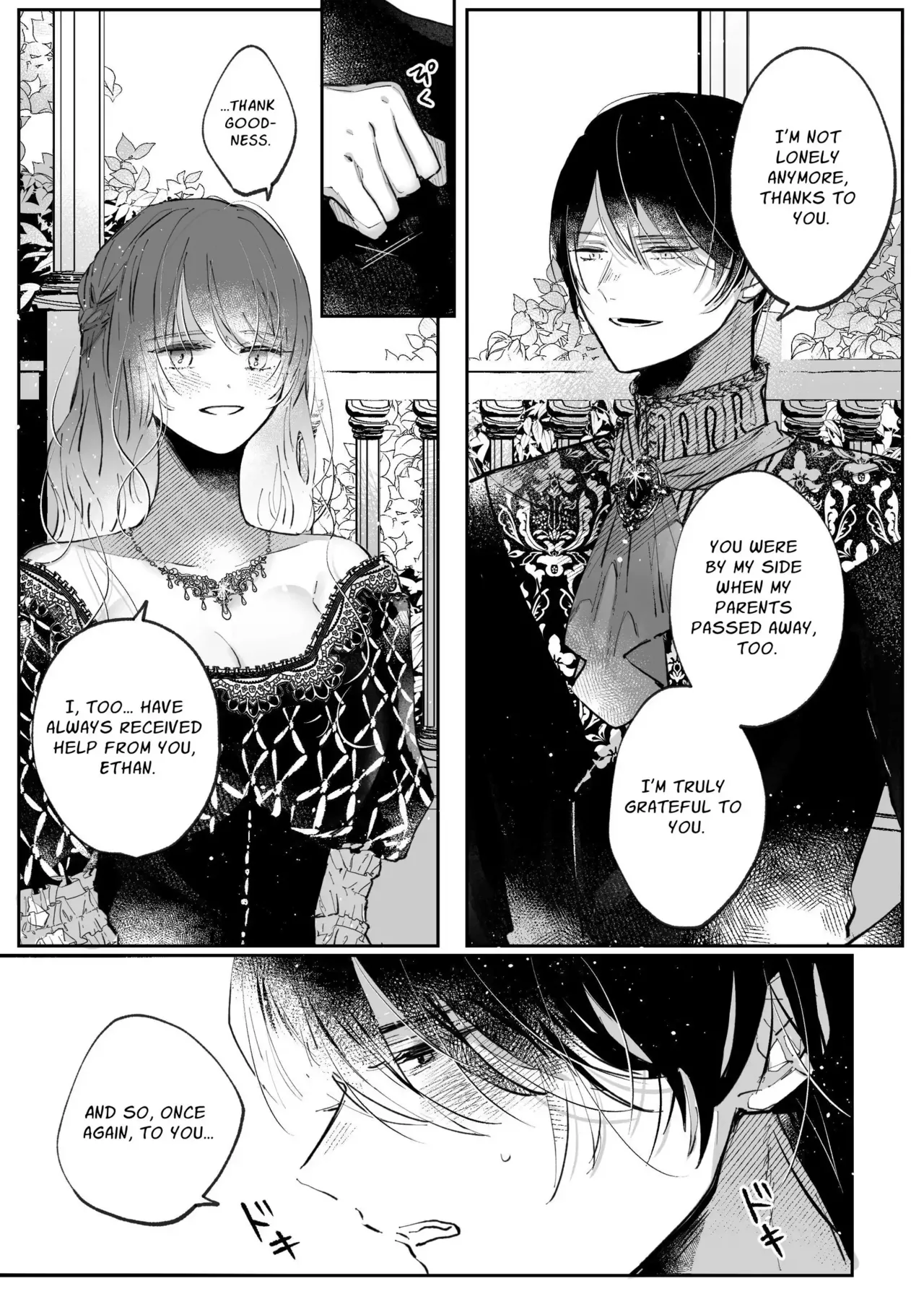 Zense o Omoidashita Akuyaku Reijou wa Fiancé no to Ai ni Tsukamatta｜The Villainess Who Recalled Her Past Life Was Caught in the Obsessive Love of Her Fiancé page 39 original parody - kissing big breasts hentai manga - read online free