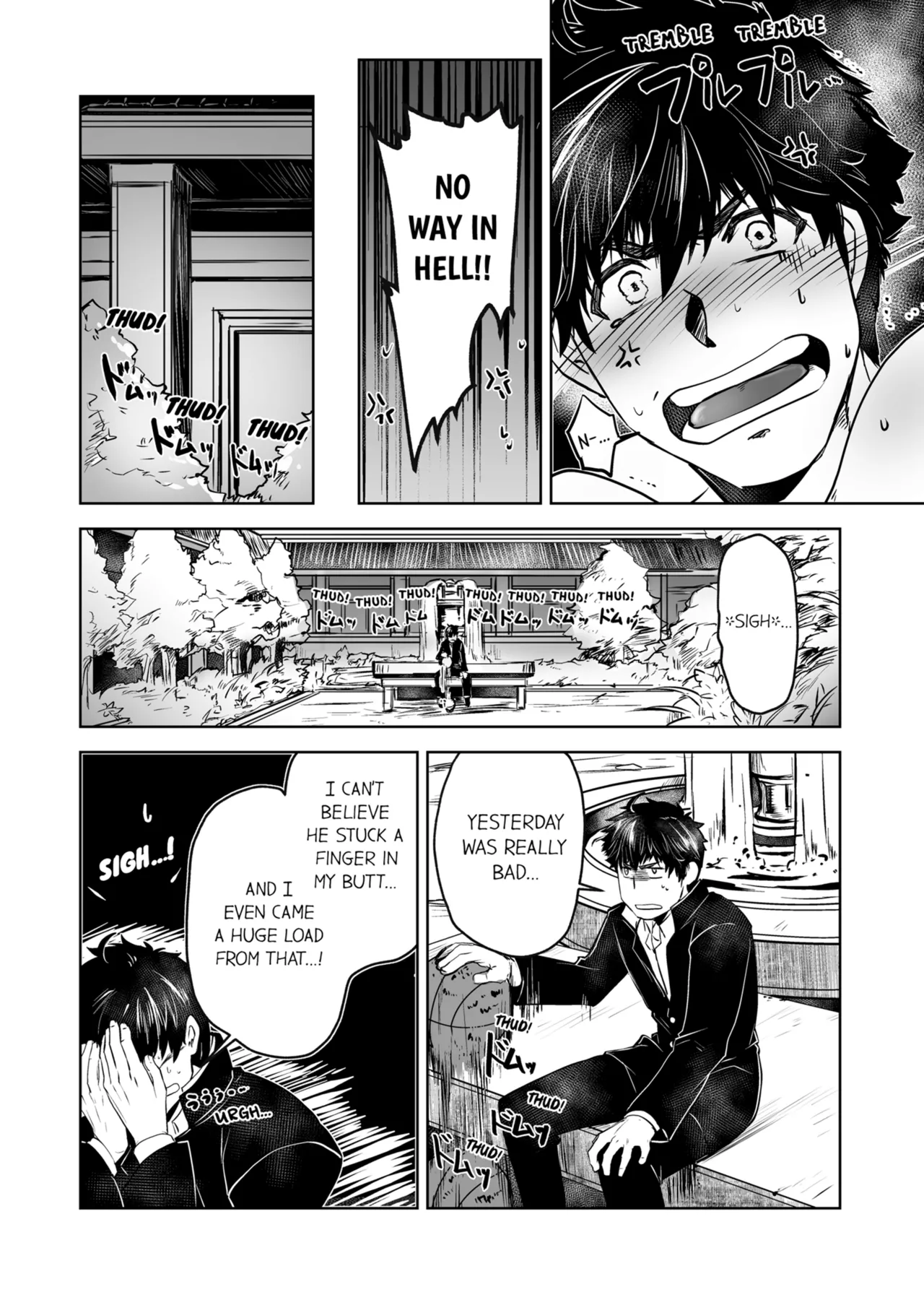 Kyojinzoku no Hanayome | The Titan's Bride Vol. 1-2 page 39 - kissing uncensored hentai manga - read online free