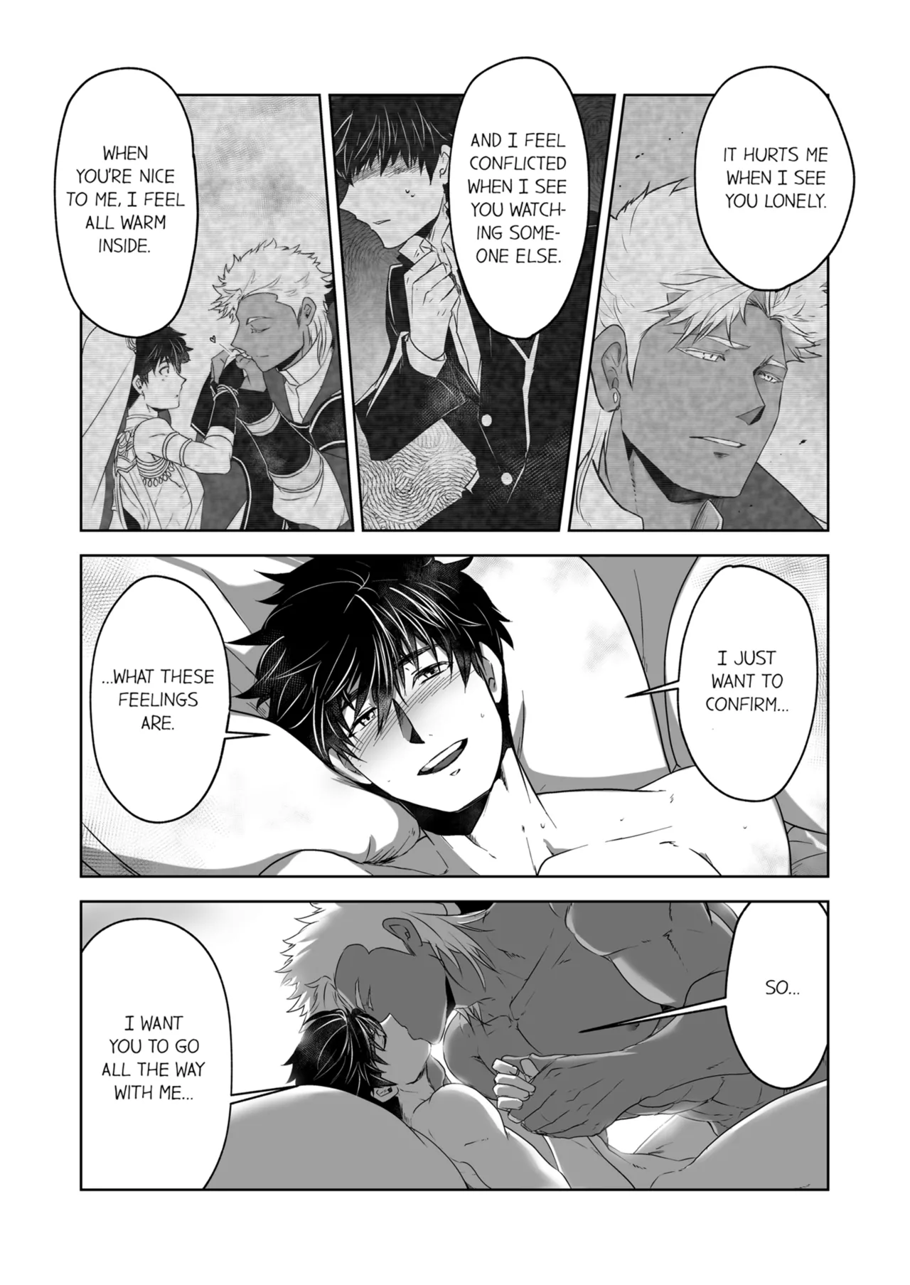 Kyojinzoku no Hanayome | The Titan's Bride Vol. 1-2 page 72 - kissing uncensored hentai manga - read online free