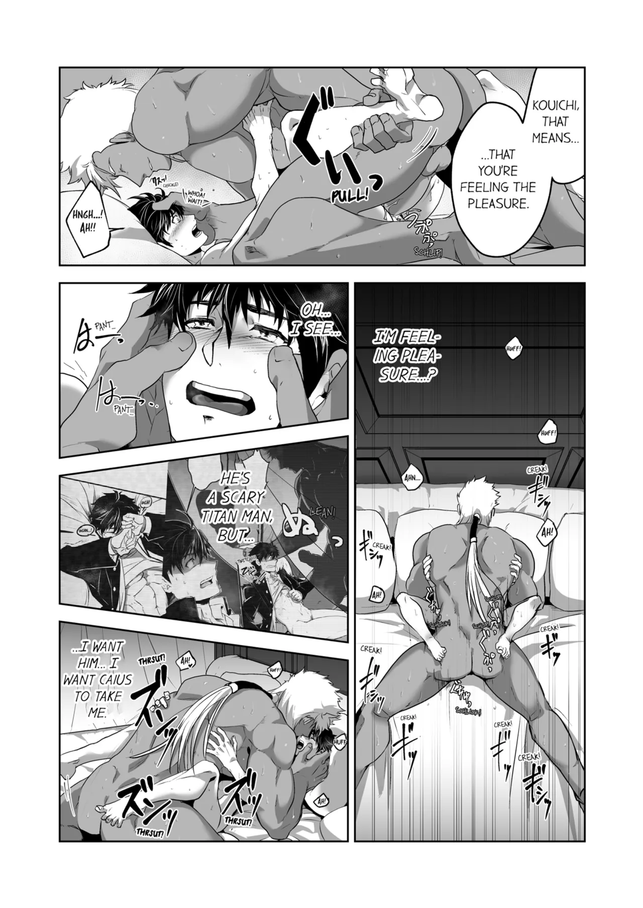 Kyojinzoku no Hanayome | The Titan's Bride Vol. 1-2 page 80 - big penis uncensored hentai manga - read online free