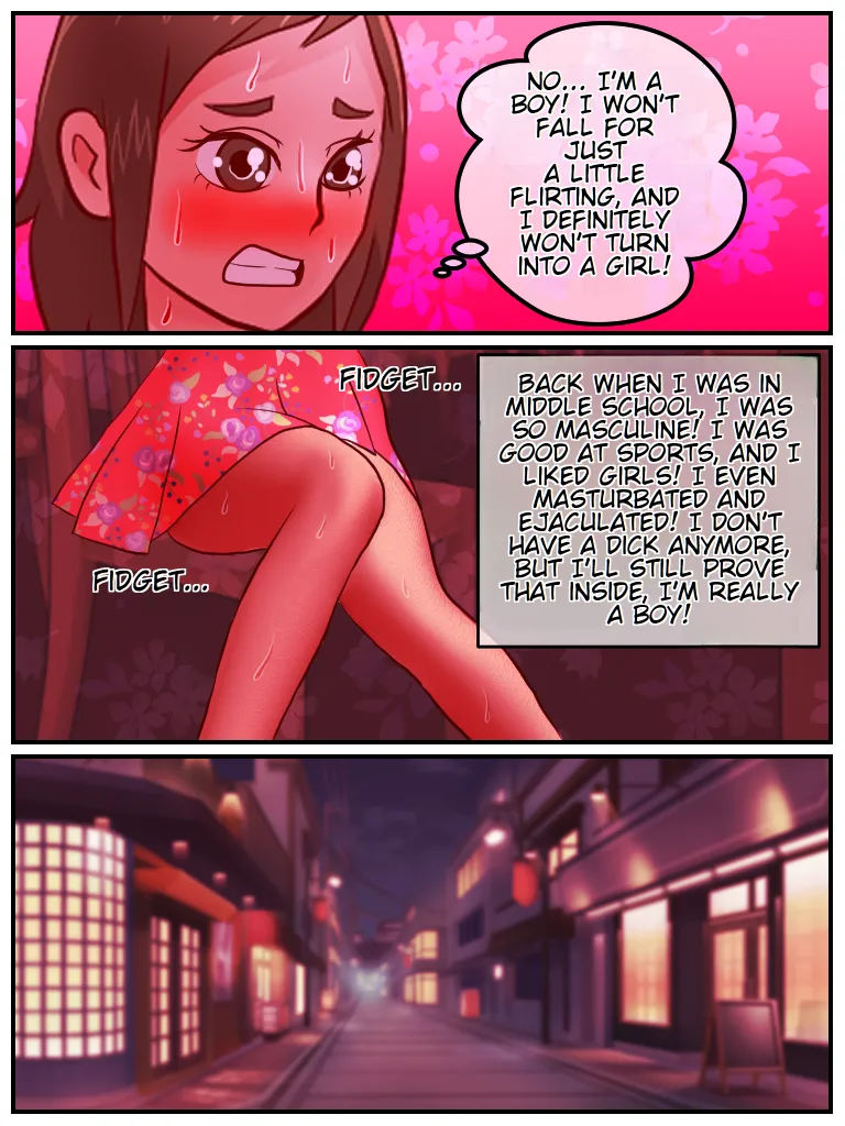 The Half-Life of a Man Who Became a Woman in Junior High page 25 original parody - sole female full color hentai manga - read online free