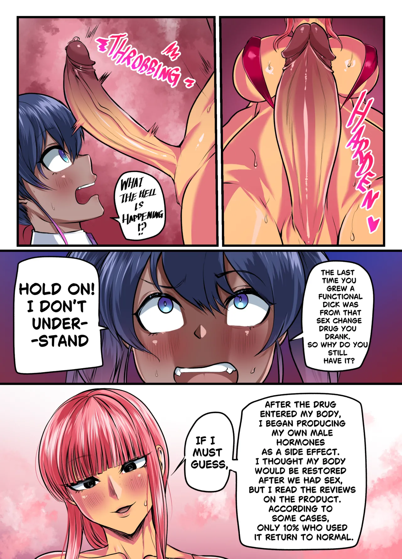 Hyper Rush Bunny page 10 original parody - full color swimsuit hentai manga - read online free