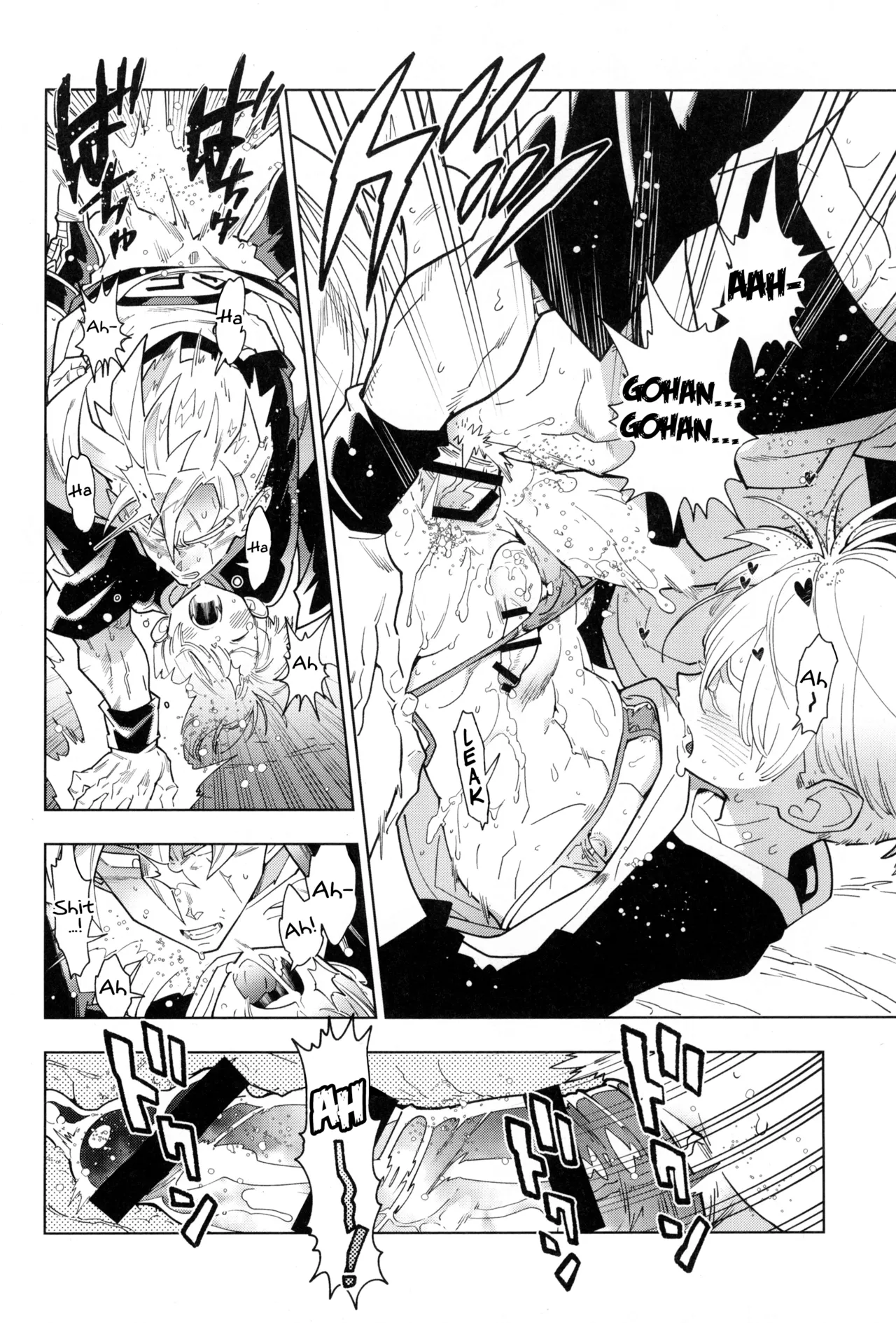 Nee Gohan-san Micro Bikini Suki desu ka? | Hey Gohan, Do You Like Microbikinis? page 20 featuring trunks briefs dragon ball z parody - anal crossdressing hentai manga - read online free