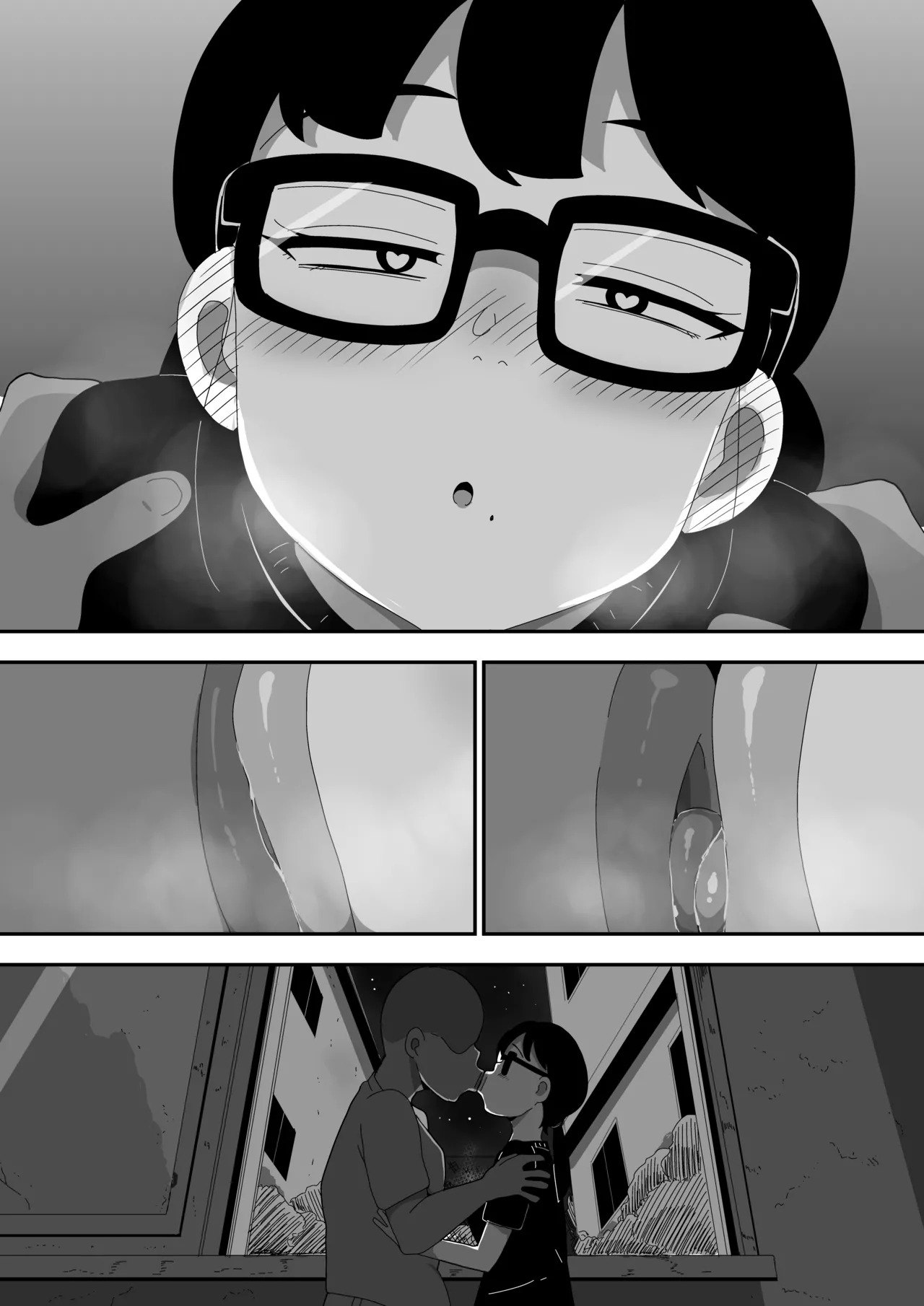 Jimi Otaku Megane-chan to Icha Love H 2 page 144 original parody - big breasts glasses hentai manga - read online free