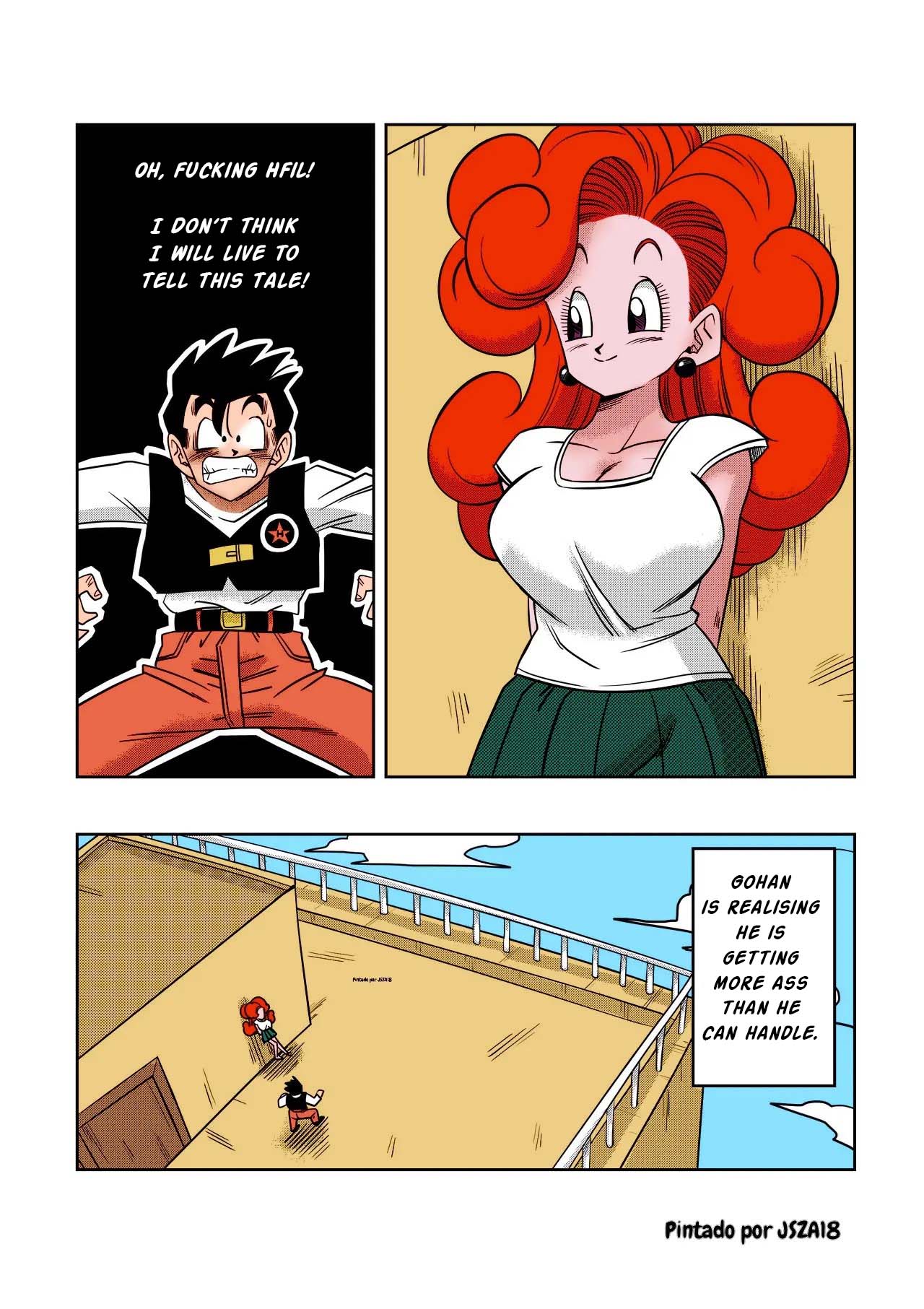 LOVE TRIANGLE Z Part 1-4 page 118 featuring bulma briefs dragon ball z parody - sole male nakadashi hentai manga - read online free