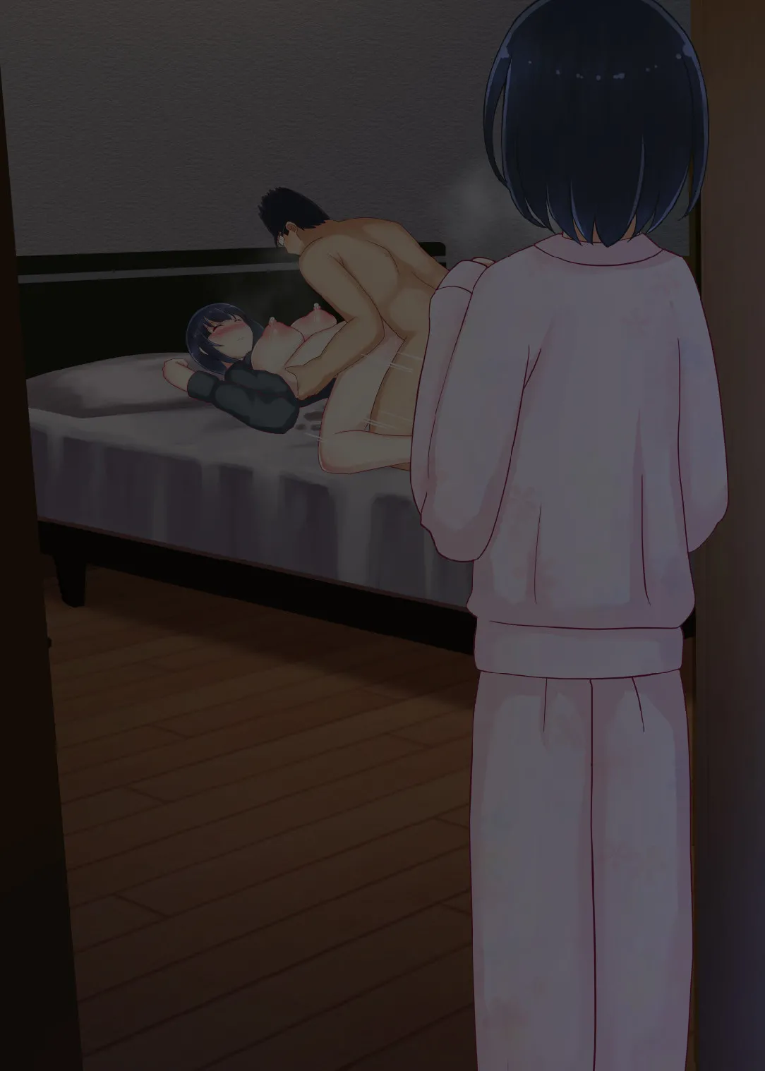 Suki ni Josei no Hadaka o Mite, Suki ni Nakadashi dekichau H na Sennou Sukesuke Megane! page 33 original parody - sole male full color hentai manga - read online free