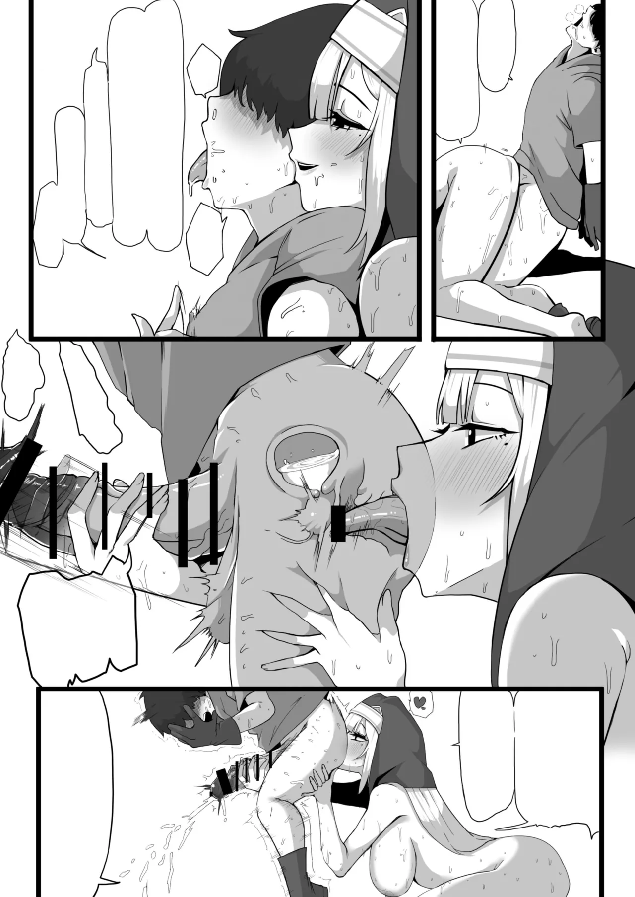 [Whisp (Nyarot)] Ansatsusha datta Onna Souryo-san ni Yuuwaku Sarete ~Amaama Oppai Shokei Sarete Shimau Maso Kanshu-san~ I 被曾是暗杀者的女僧侣诱惑 ～被甜蜜地用胸部处刑的受虐狂看守～ [Chinese] page 57 original parody - sole female sole male hentai manga - read online free