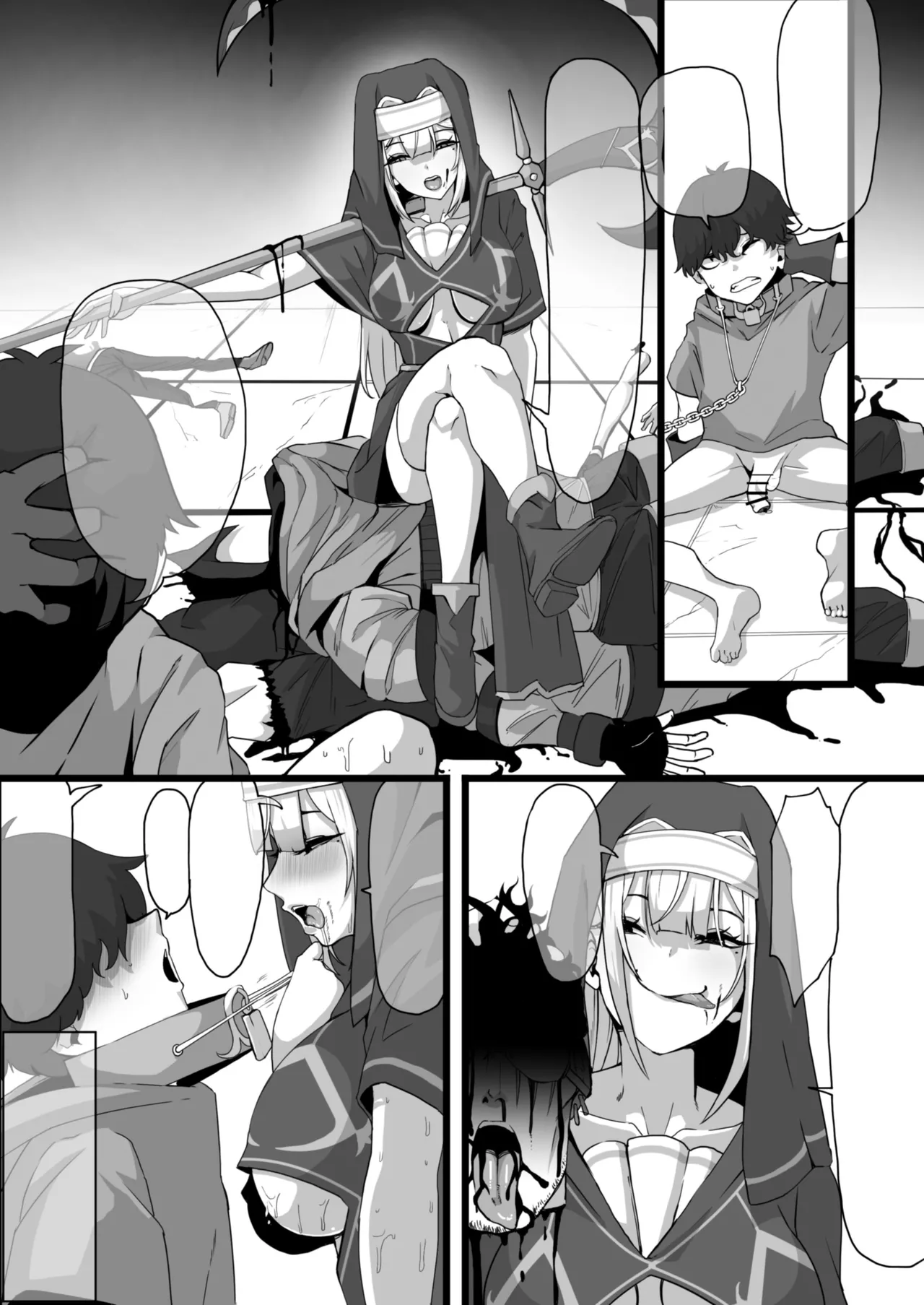 [Whisp (Nyarot)] Ansatsusha datta Onna Souryo-san ni Yuuwaku Sarete ~Amaama Oppai Shokei Sarete Shimau Maso Kanshu-san~ I 被曾是暗杀者的女僧侣诱惑 ～被甜蜜地用胸部处刑的受虐狂看守～ [Chinese] - Page 61