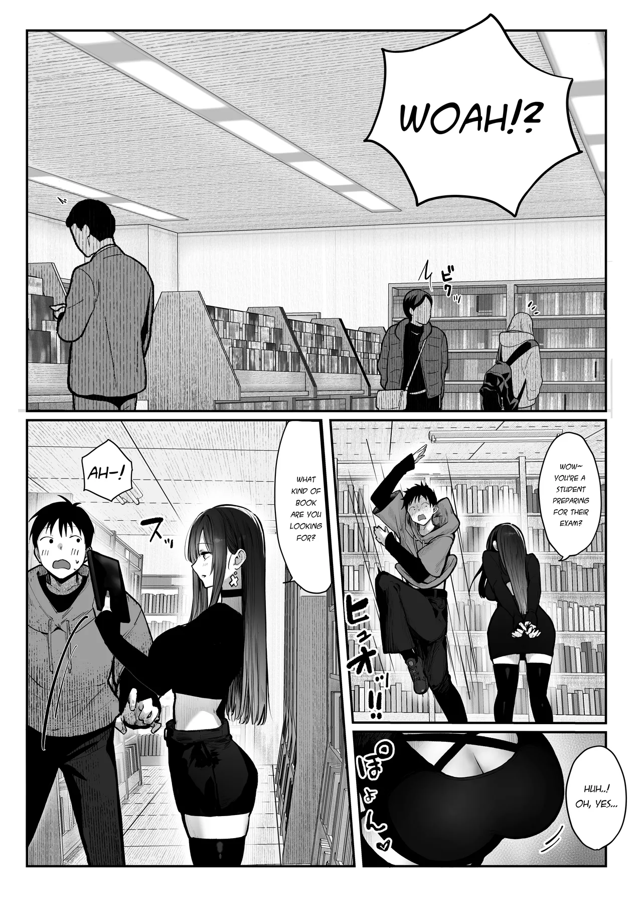 Oshiete Ageru page 27 original parody - condom stockings hentai manga - read online free