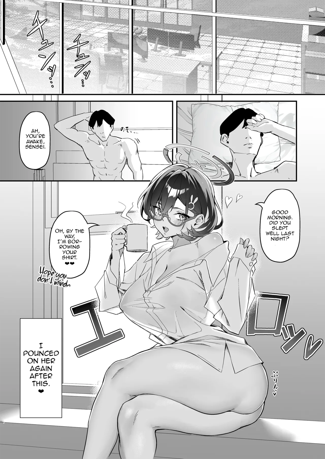 FUCK THE HACKER. page 30 featuring chihiro kagami blue archive parody - squirting big breasts hentai manga - read online free