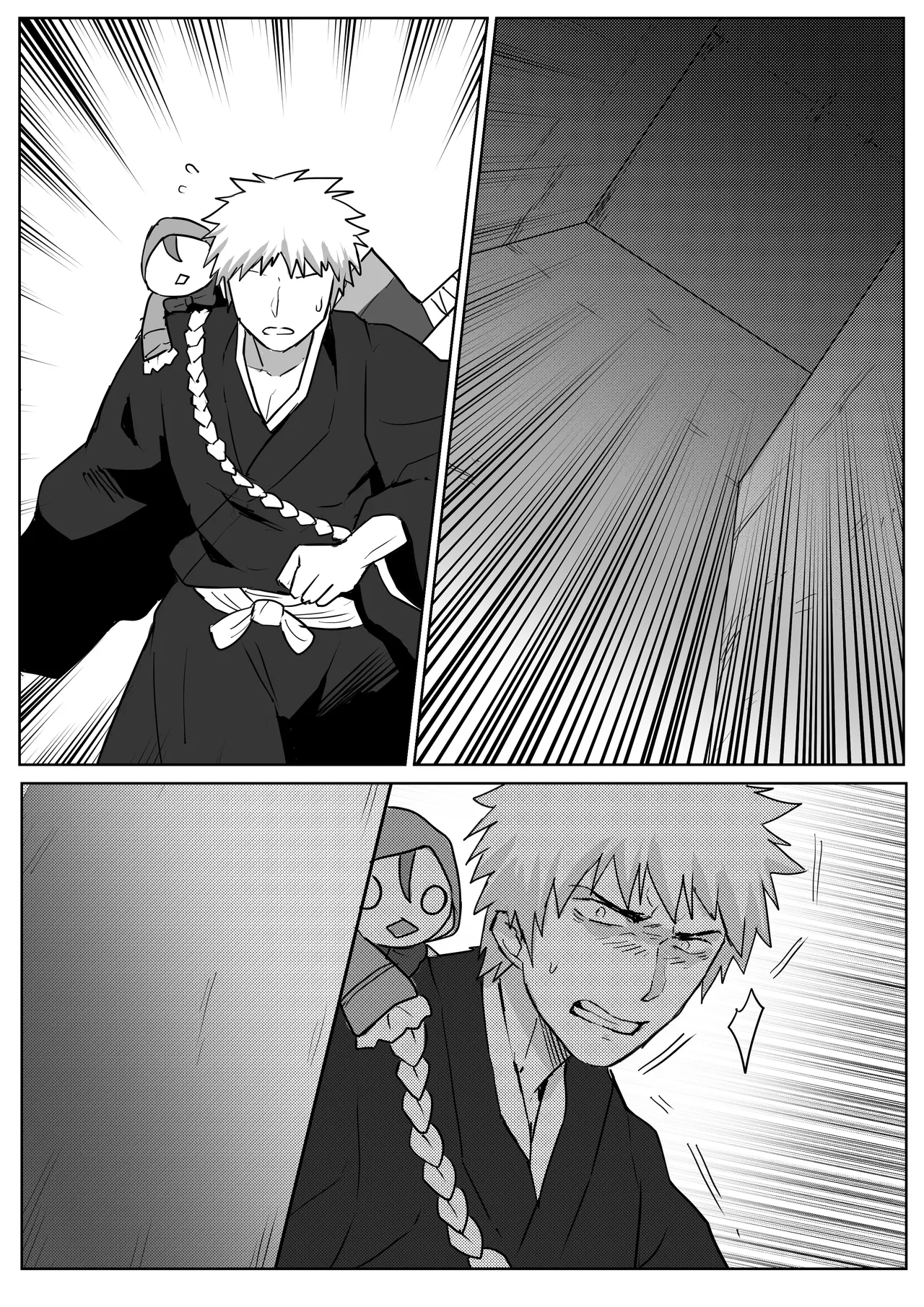 Bount steals the soul page 12 bleach parody - yuri females only hentai manga - read online free