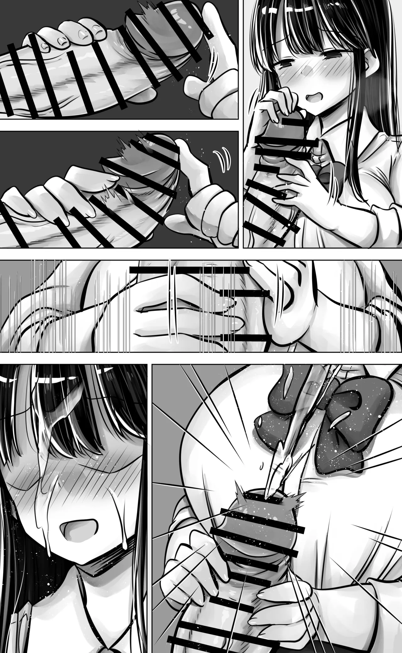 Metsuki mo Kuchi mo Warui Kouhai-chan wa Ore no Koto ga Suki. page 90 original parody - big breasts schoolgirl uniform hentai manga - read online free