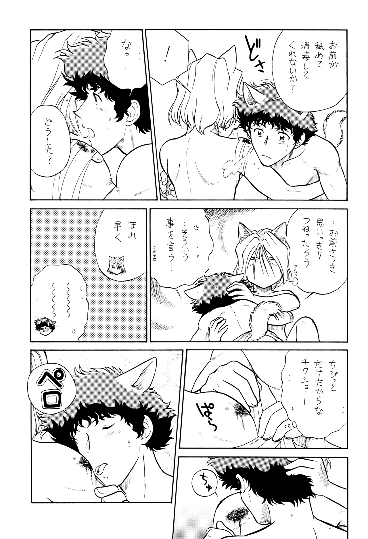 [Nerima COUNTRY] VS (Cowboy Bebop) ViciousxSpike page 31 featuring spike spiegel cowboy bebop parody - kemonomimi handjob hentai manga - read online free