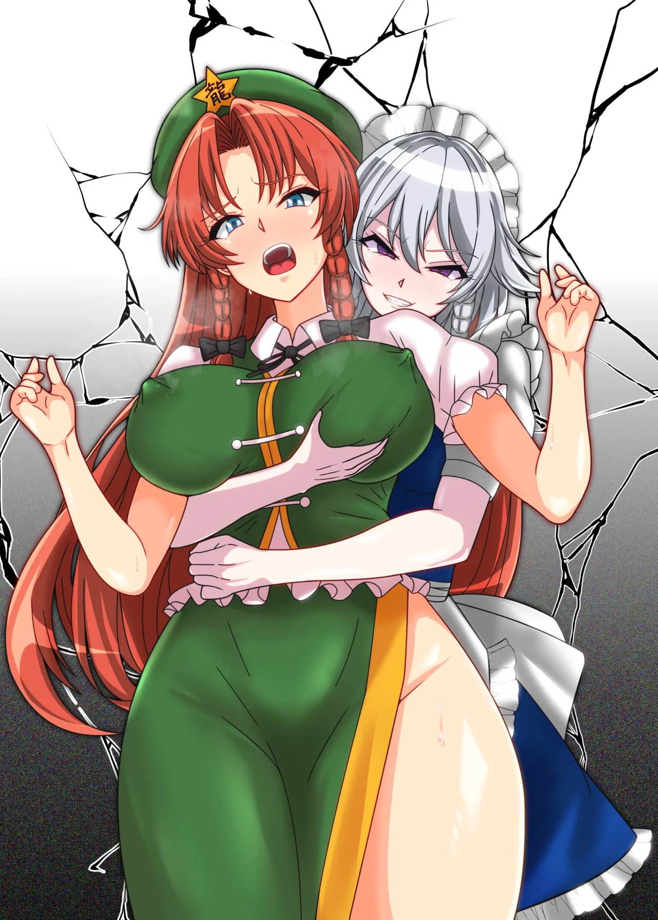 REvival page 38 featuring hong meiling touhou project parody - nakadashi full color hentai manga - read online free