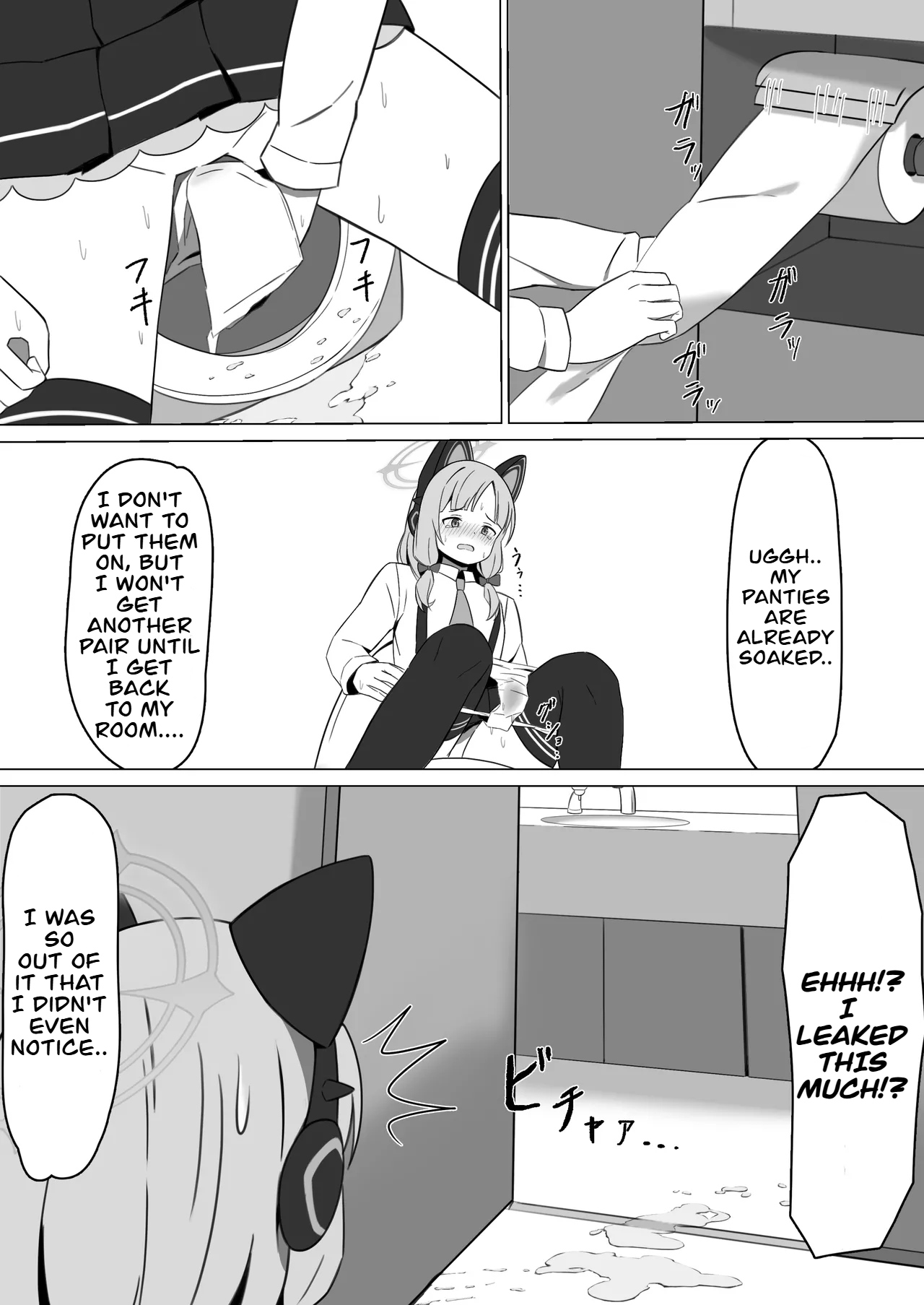 Momoi Splash! page 18 featuring momoi saiba blue archive parody - stockings kemonomimi hentai manga - read online free
