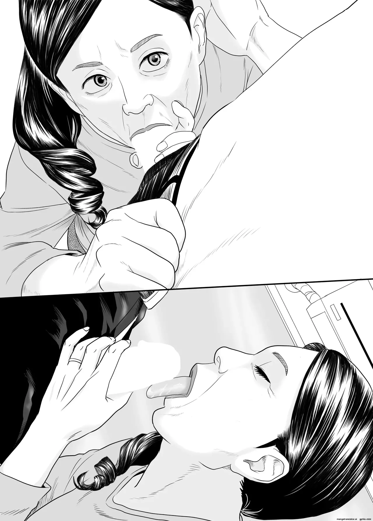 Jukujo no Okuchi | Old Ladies' Mouths page 24 original parody - rough translation blowjob hentai manga - read online free